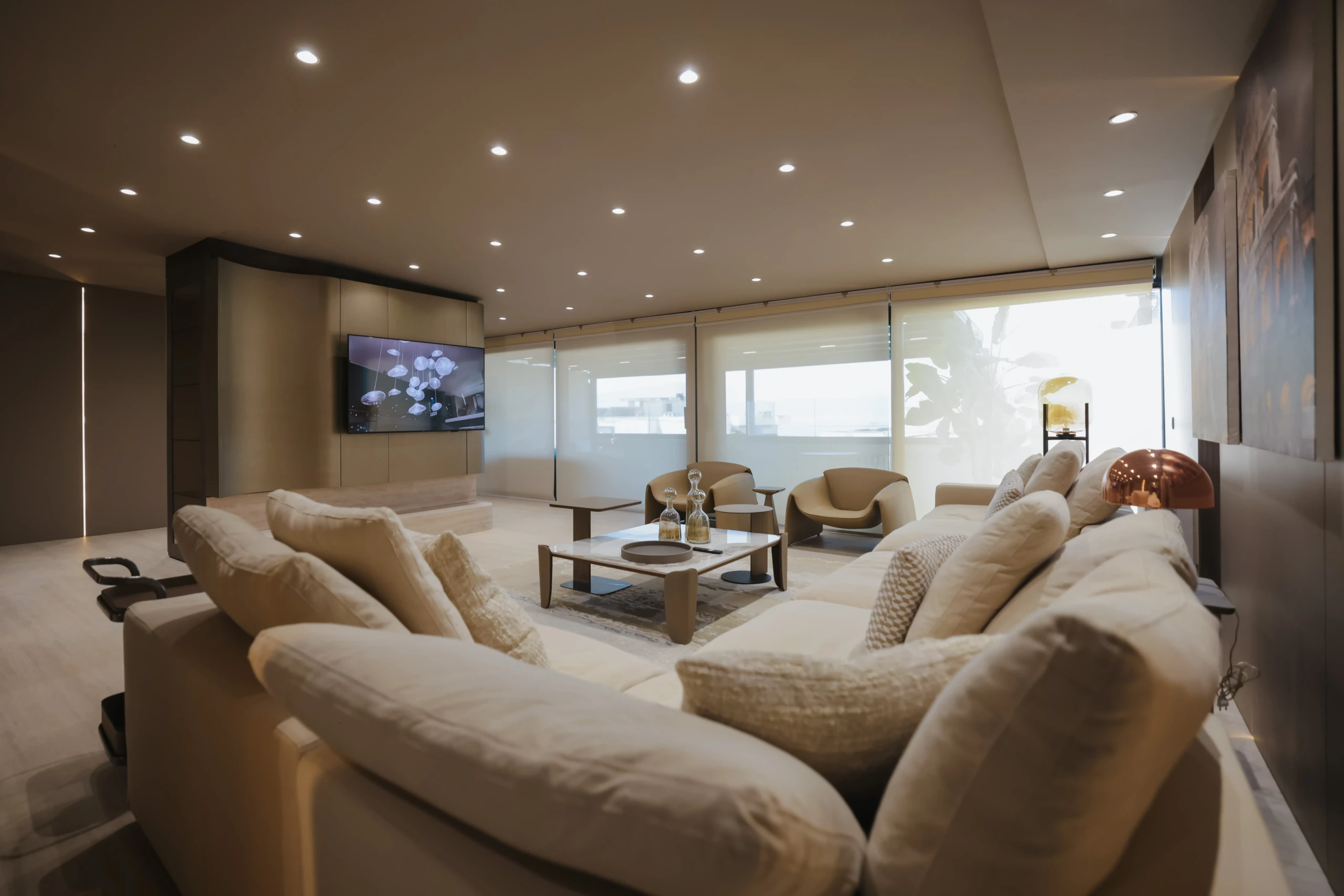 Vista Modular Sectional Sofa shown in a styled indoor scene