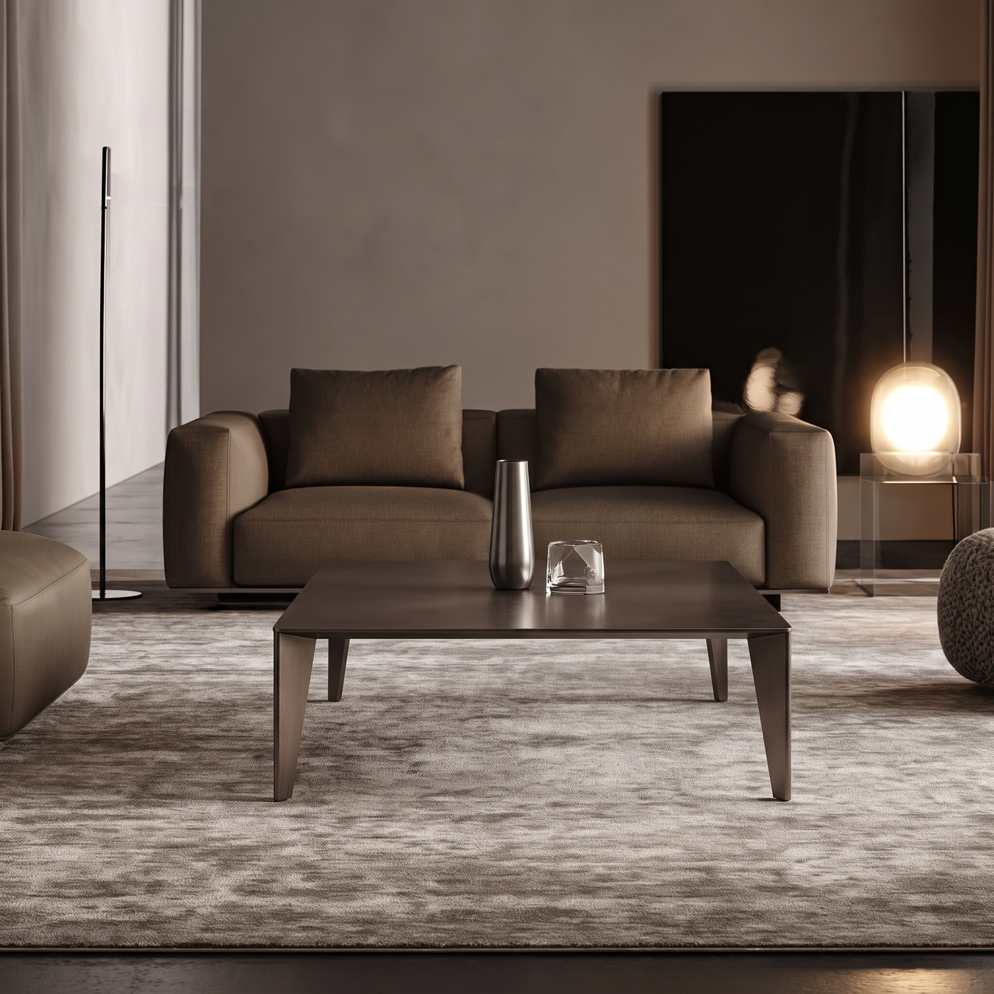 Vogue coffee table in a modern living room setting