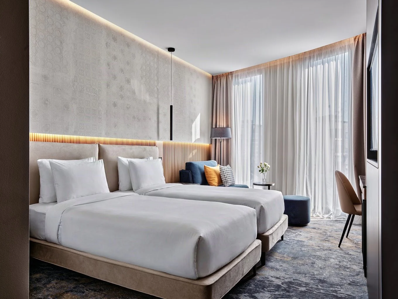 Crowne Plaza Durres, furnished by ABLE Be Modern