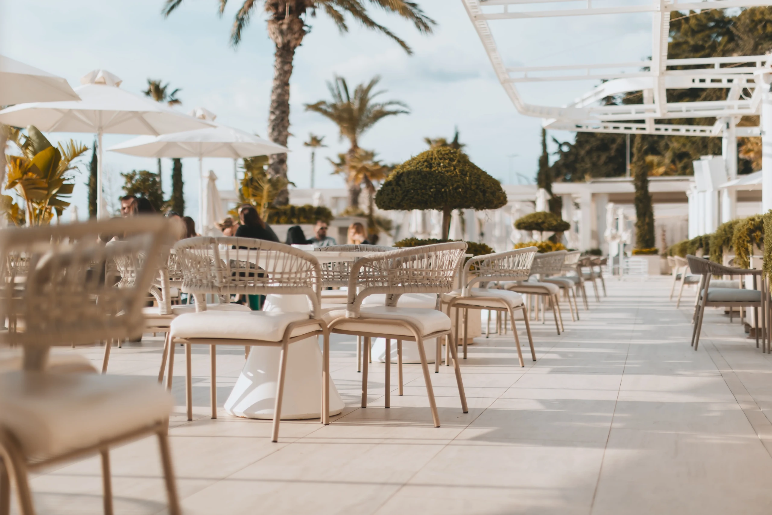 Crystal Luxury Resort, bar and restaurant furnishing, Vlore, ABLE Be Modern