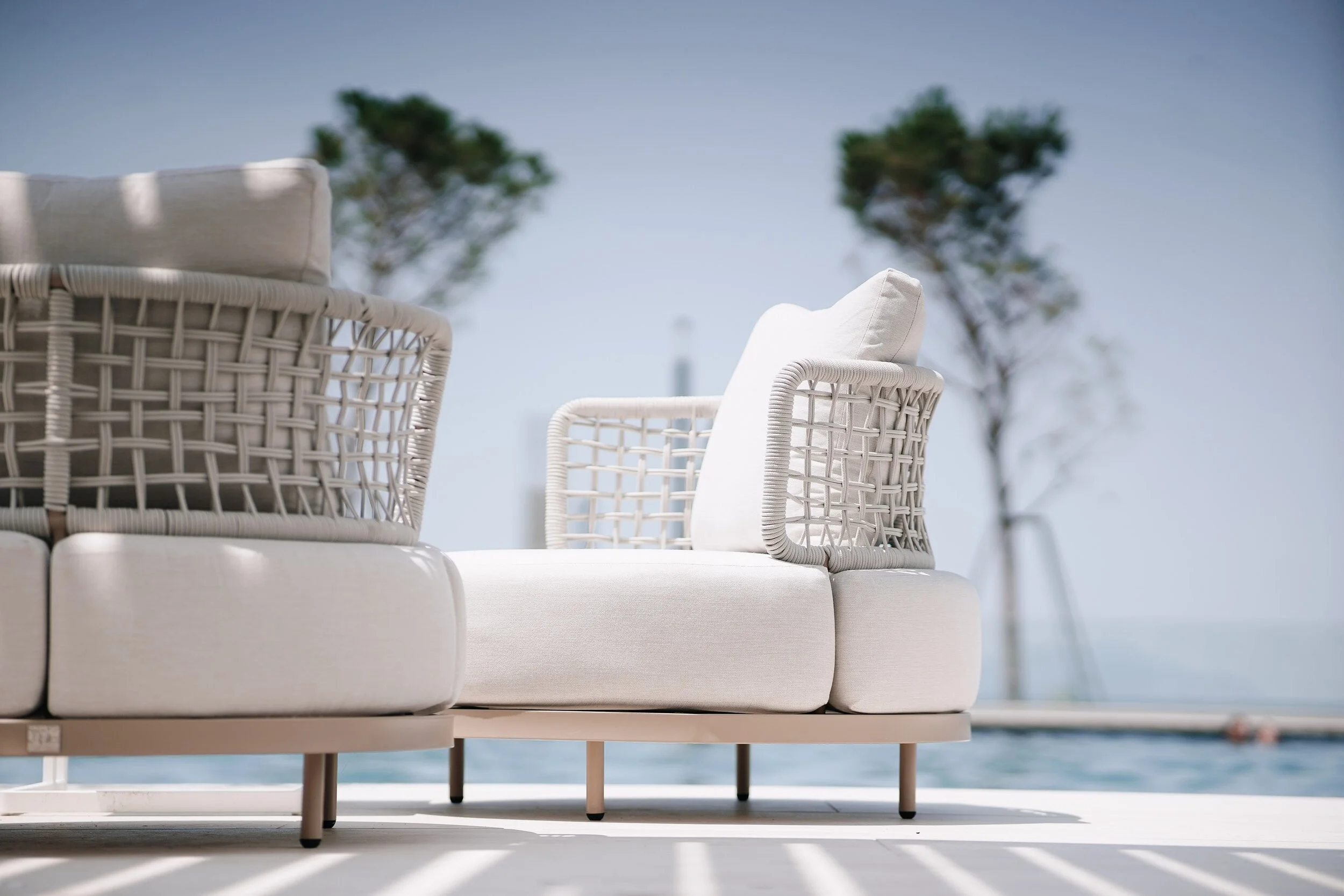 Crystal Luxury Resort, bar and restaurant furnishing, Vlore, ABLE Be Modern