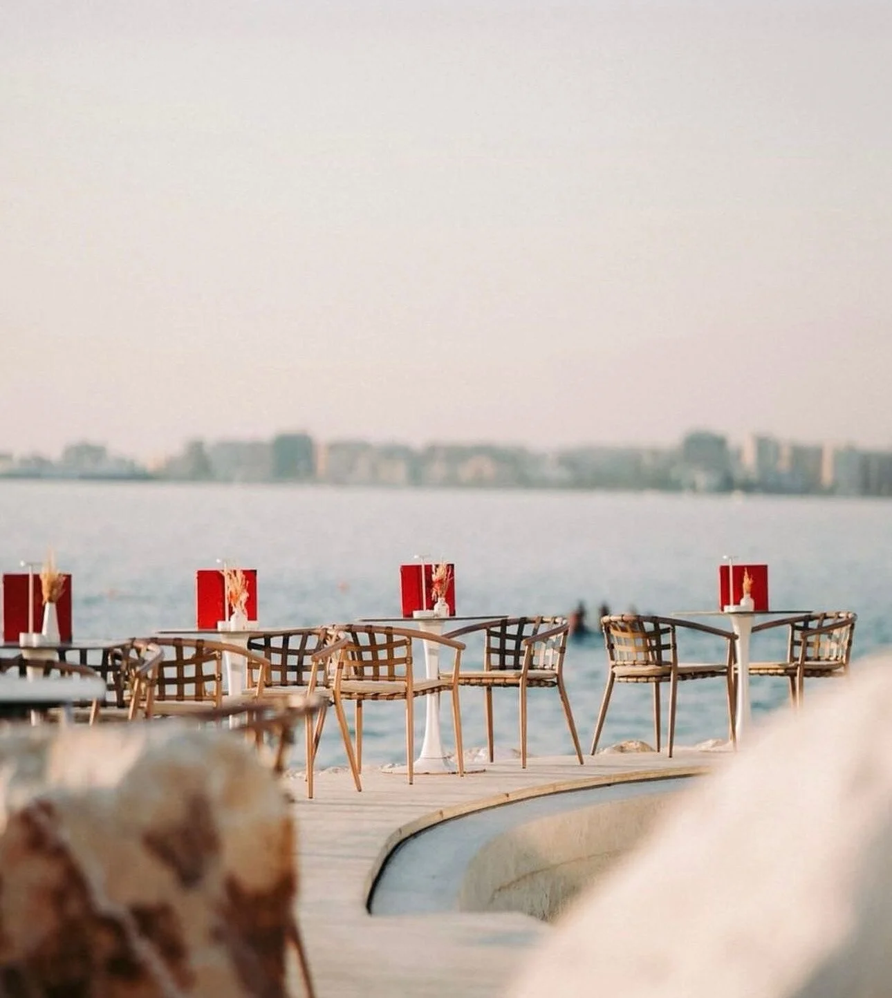 Crystal Luxury Resort, bar and restaurant furnishing, Vlore, ABLE Be Modern