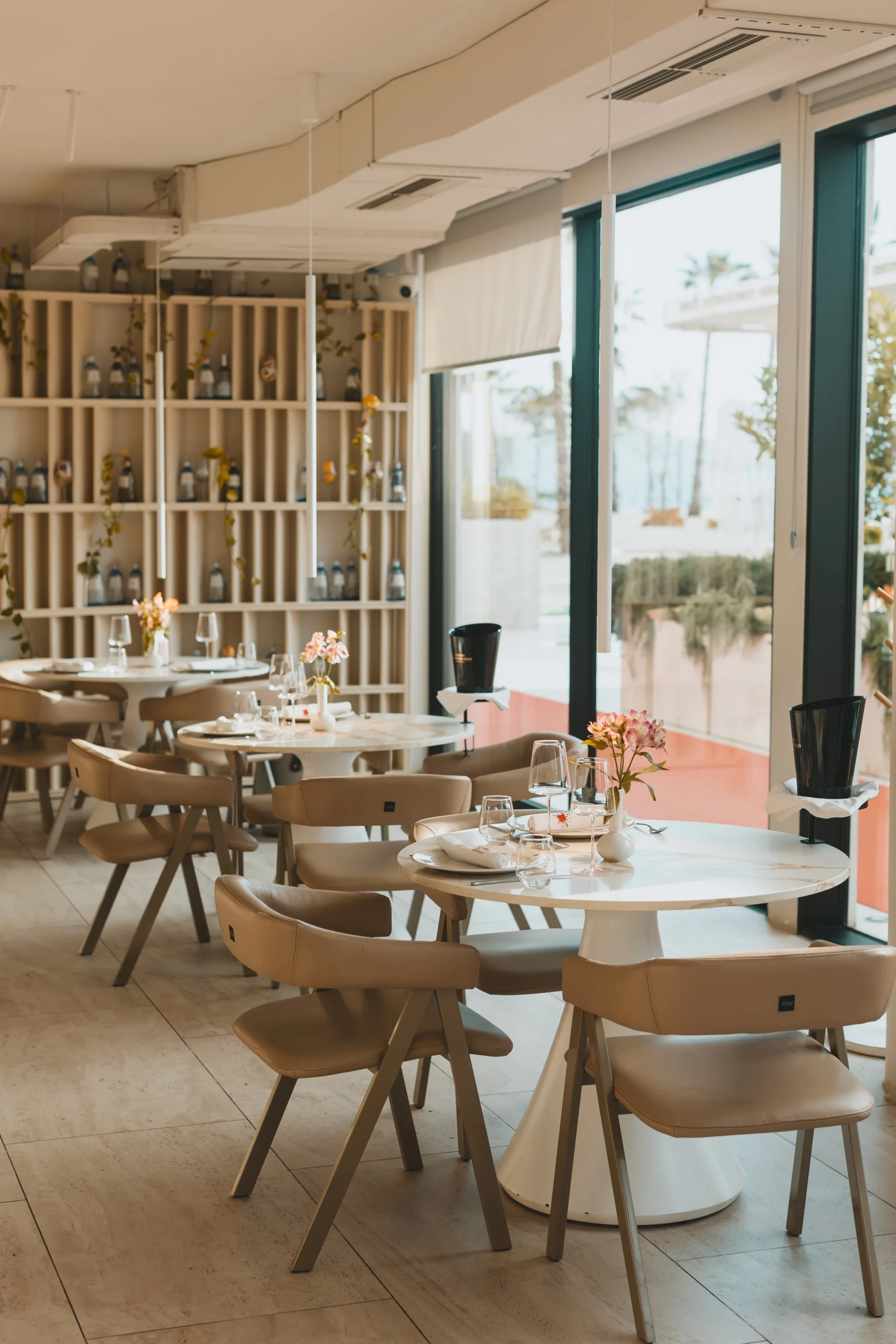 Gjurma Restaurant interior, furnished by ABLE Be Modern