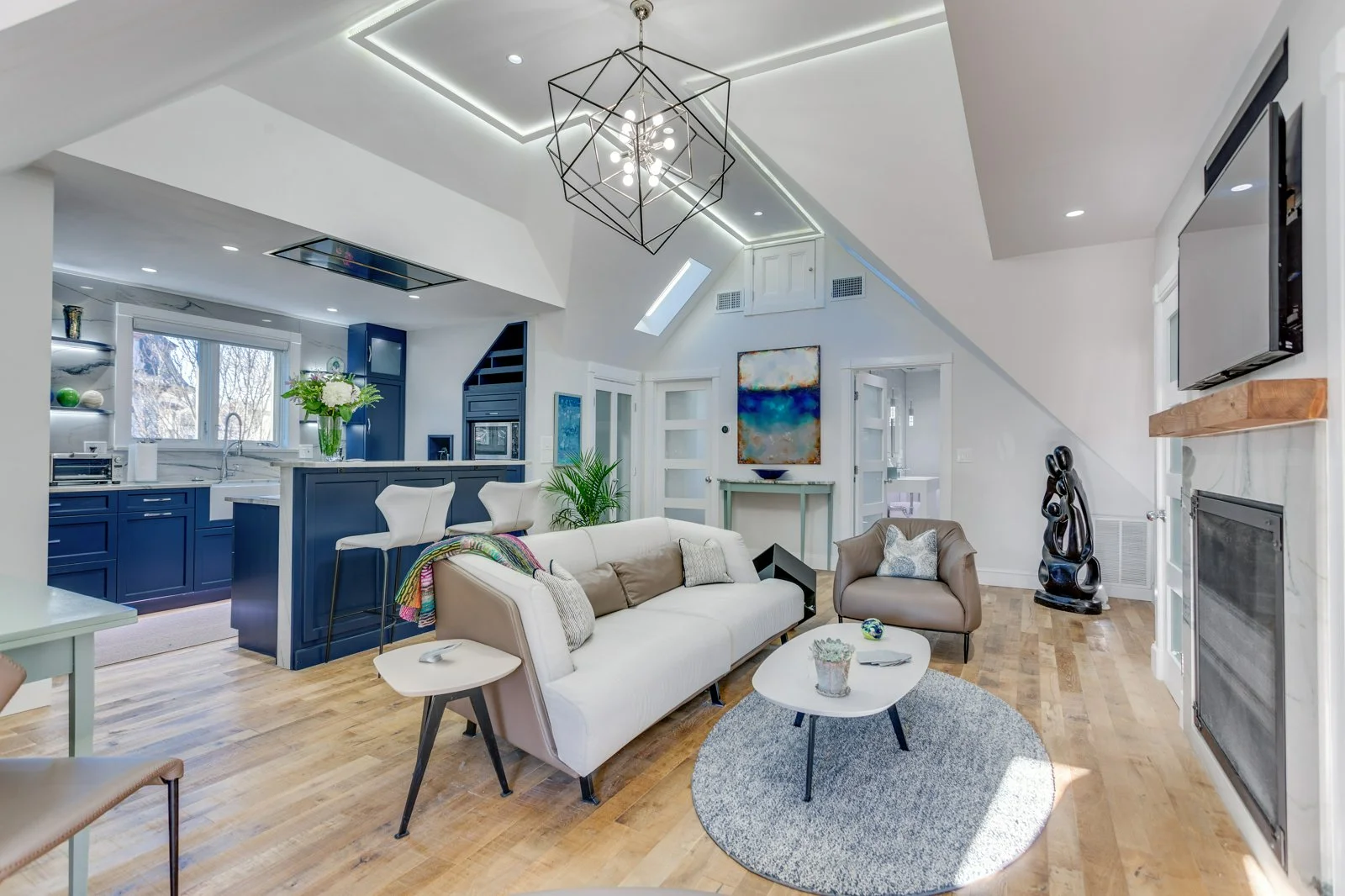 Jamaica Plain Unit, furnished by ABLE Be Modern