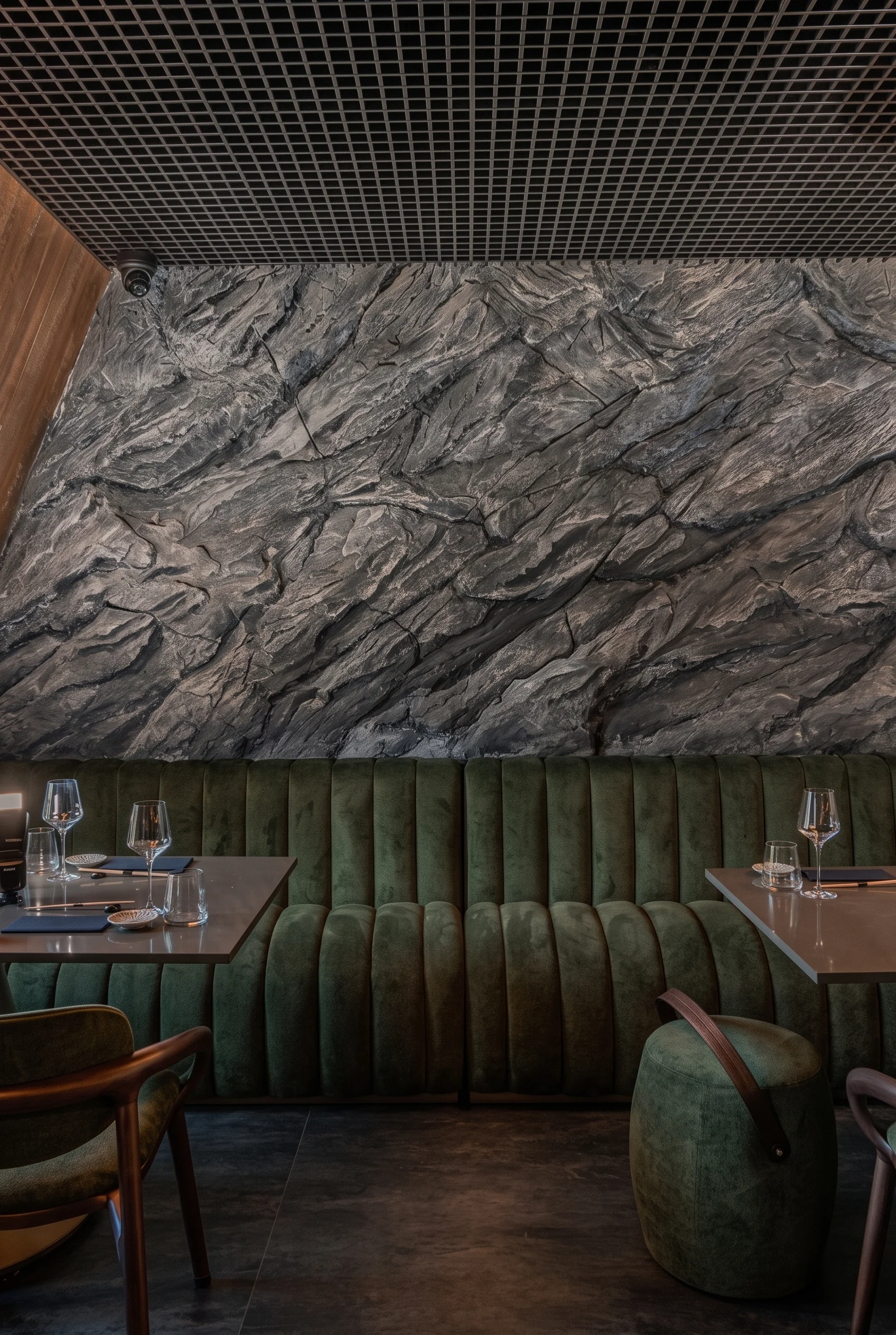 Katsuo, Japanese restaurant interior, Warsaw, ABLE Be Modern