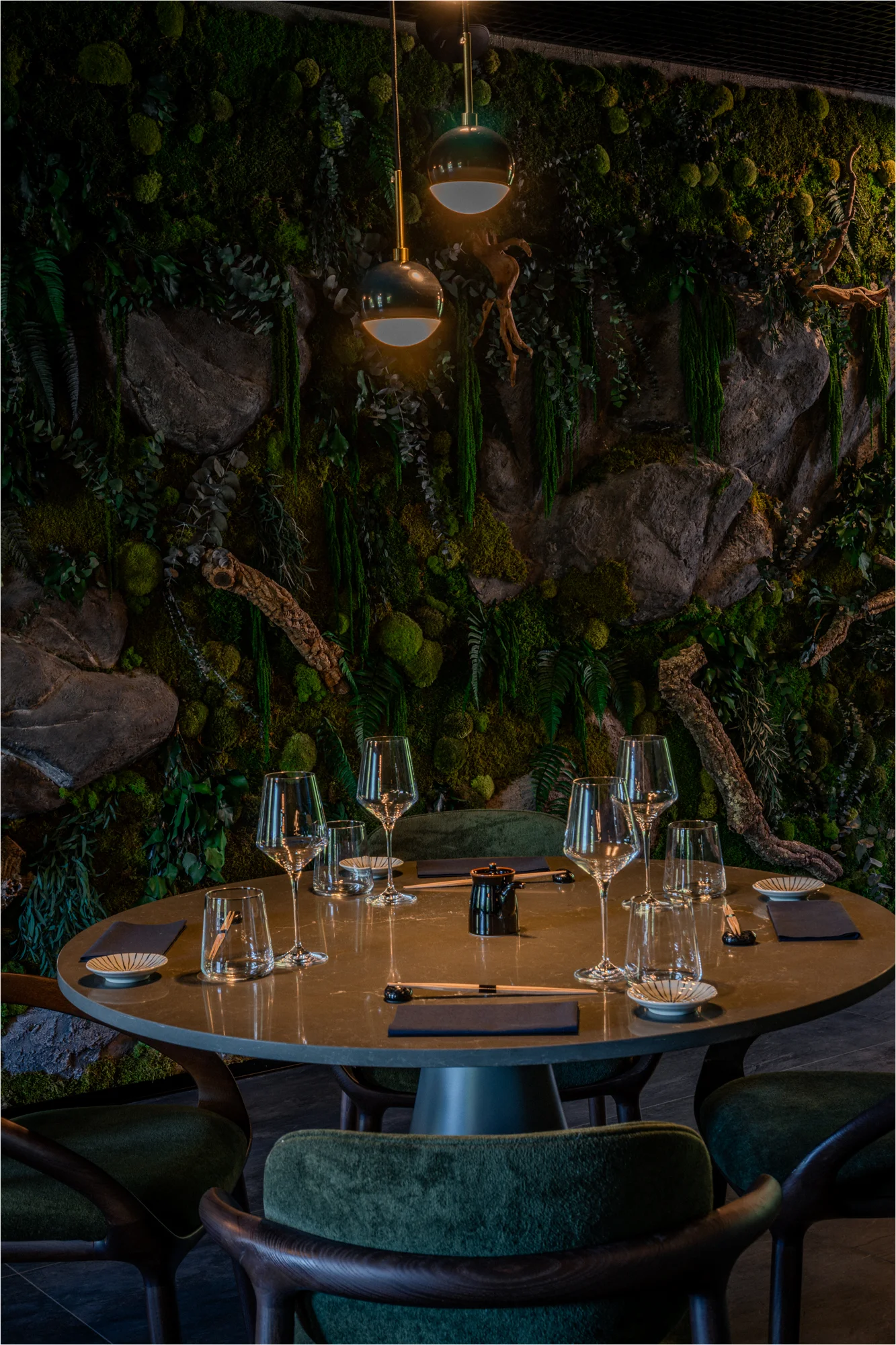 Katsuo, Japanese restaurant interior, Warsaw, ABLE Be Modern