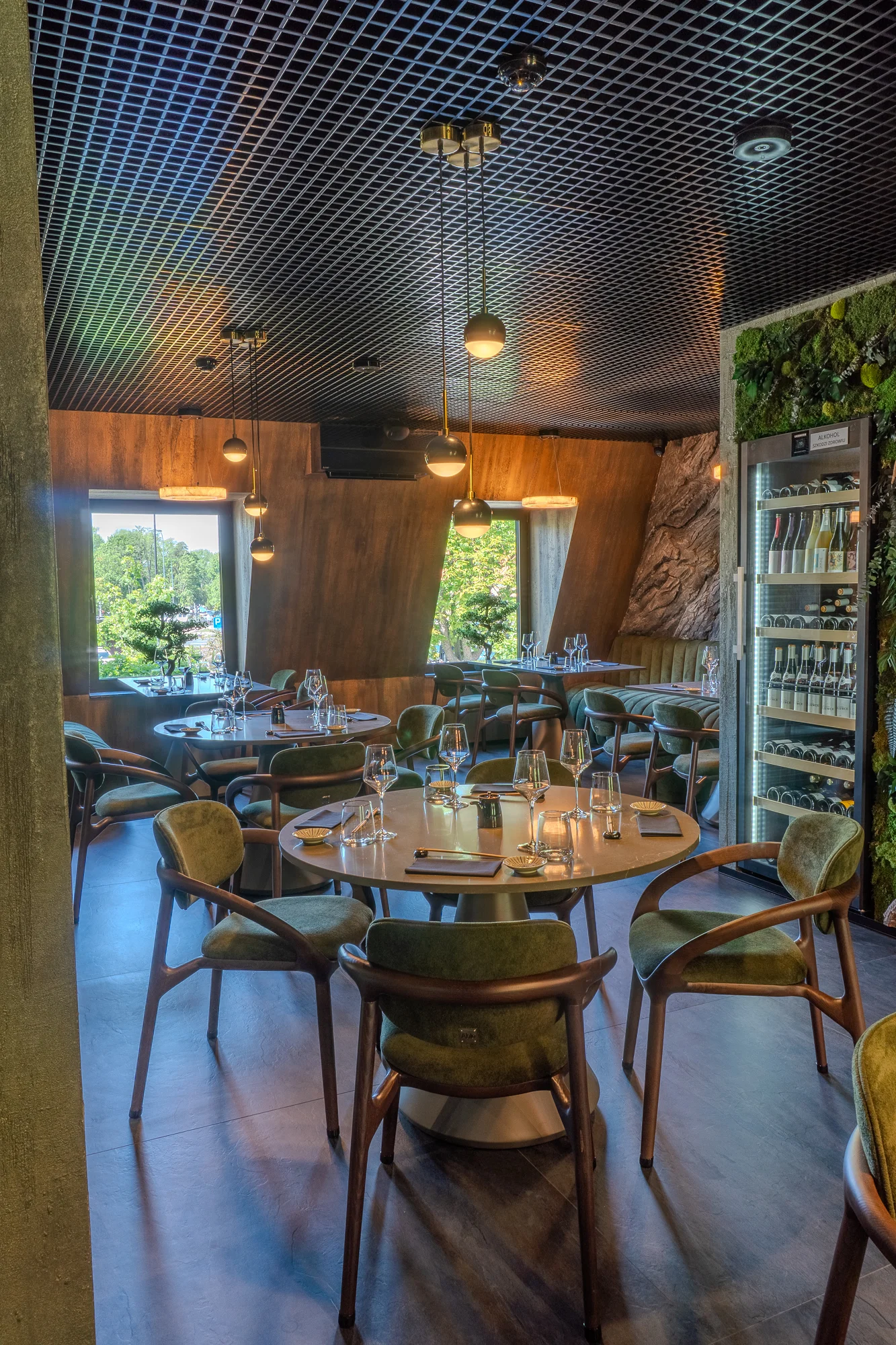 Katsuo, Japanese restaurant interior, Warsaw, ABLE Be Modern