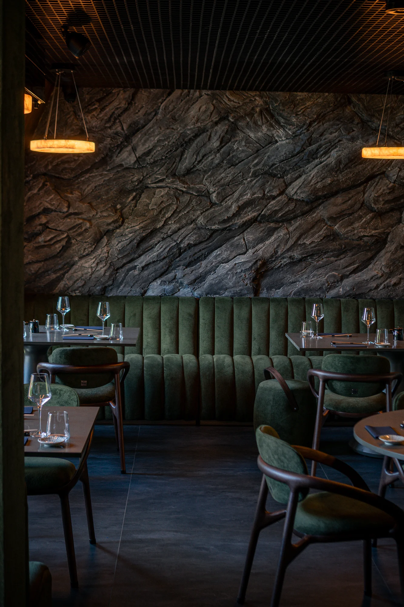 Katsuo, Japanese restaurant interior, Warsaw, ABLE Be Modern
