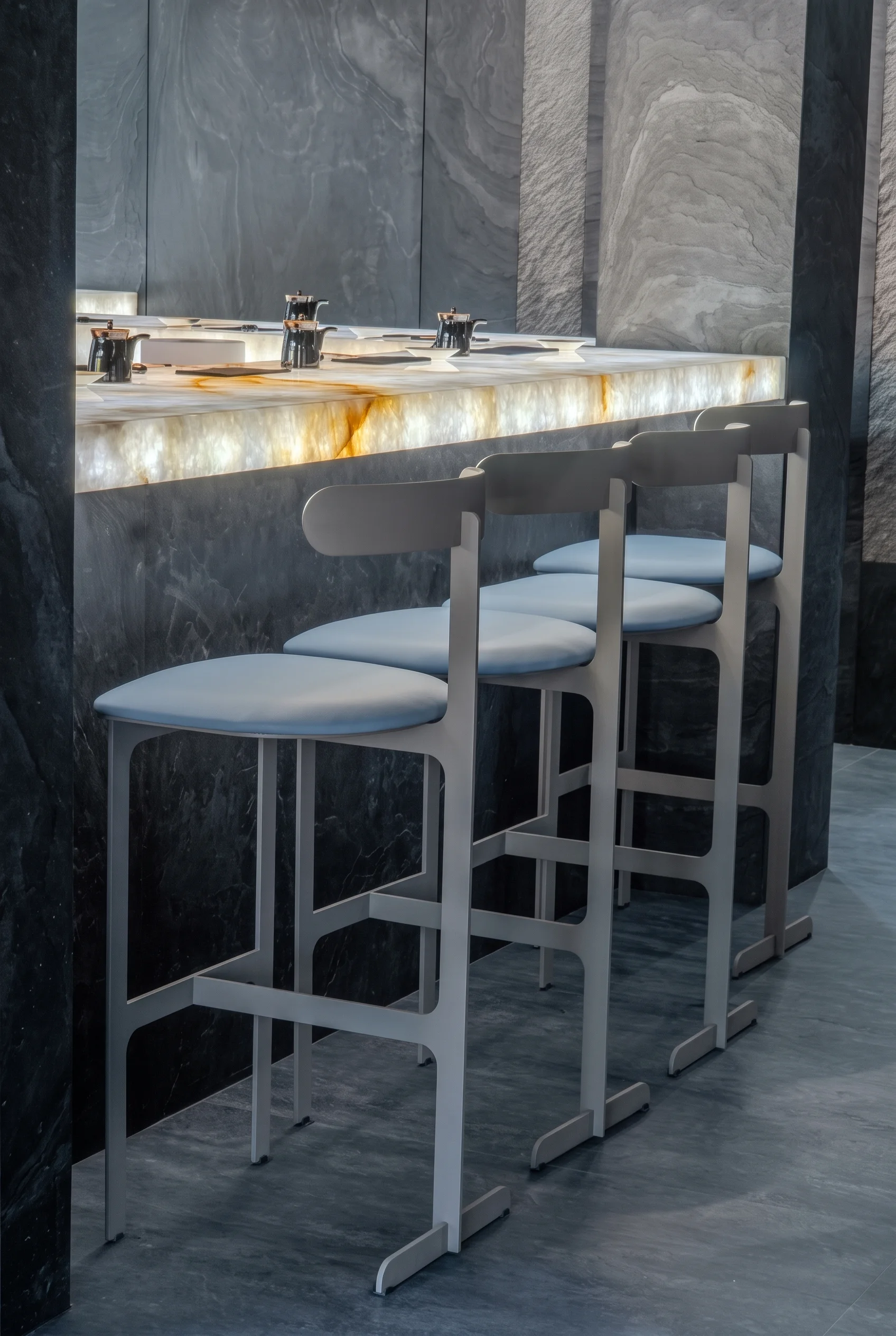 Katsuo, Japanese restaurant interior, Warsaw, ABLE Be Modern