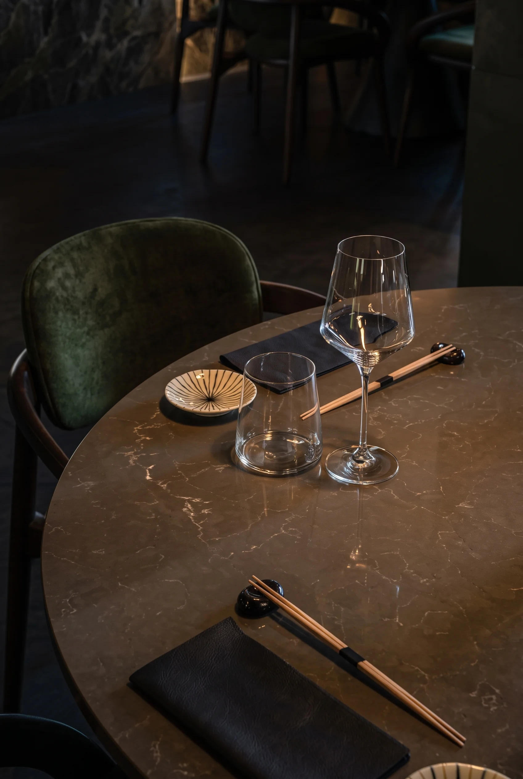 Katsuo, Japanese restaurant interior, Warsaw, ABLE Be Modern