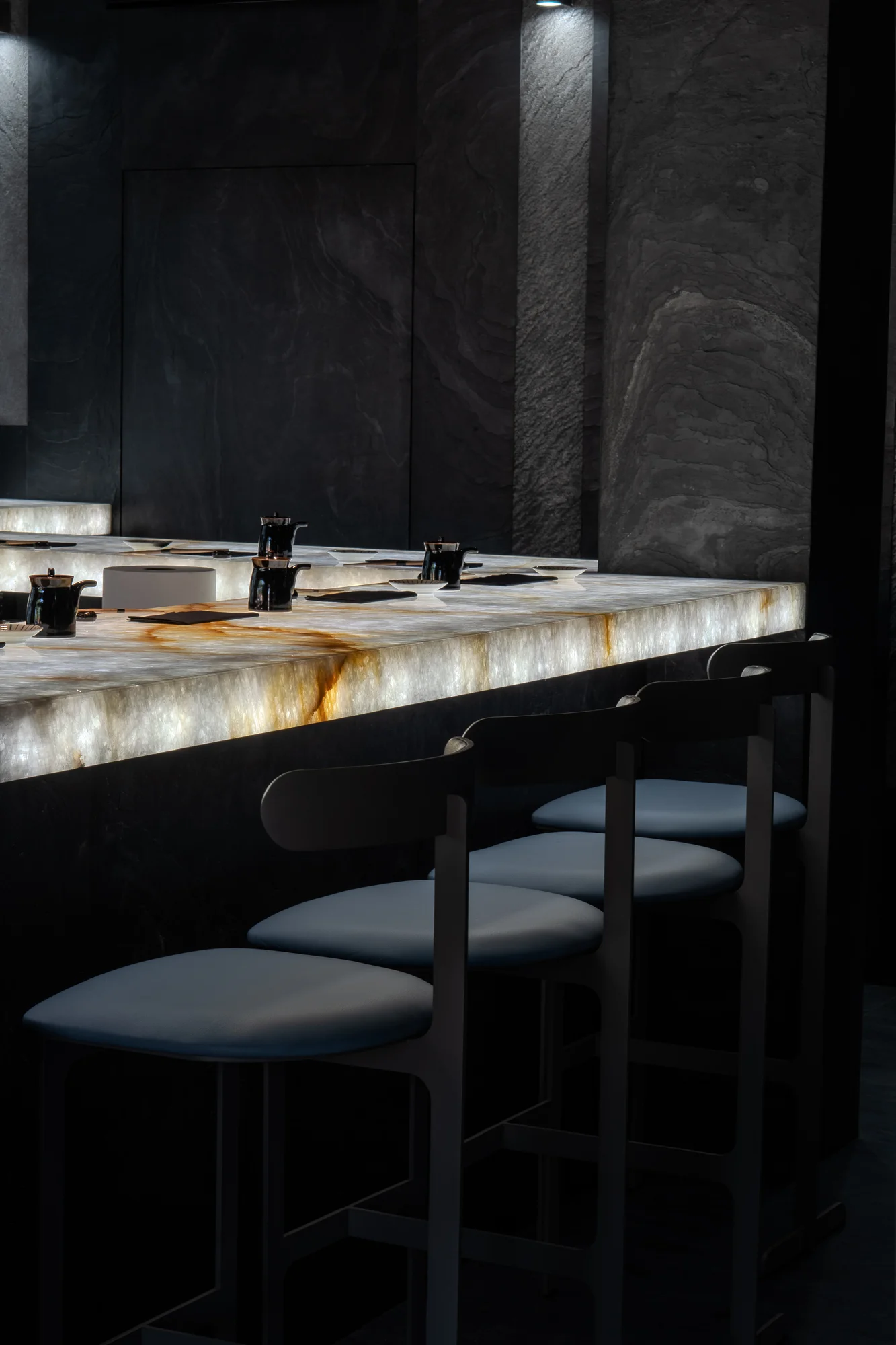 Katsuo, Japanese restaurant interior, Warsaw, ABLE Be Modern