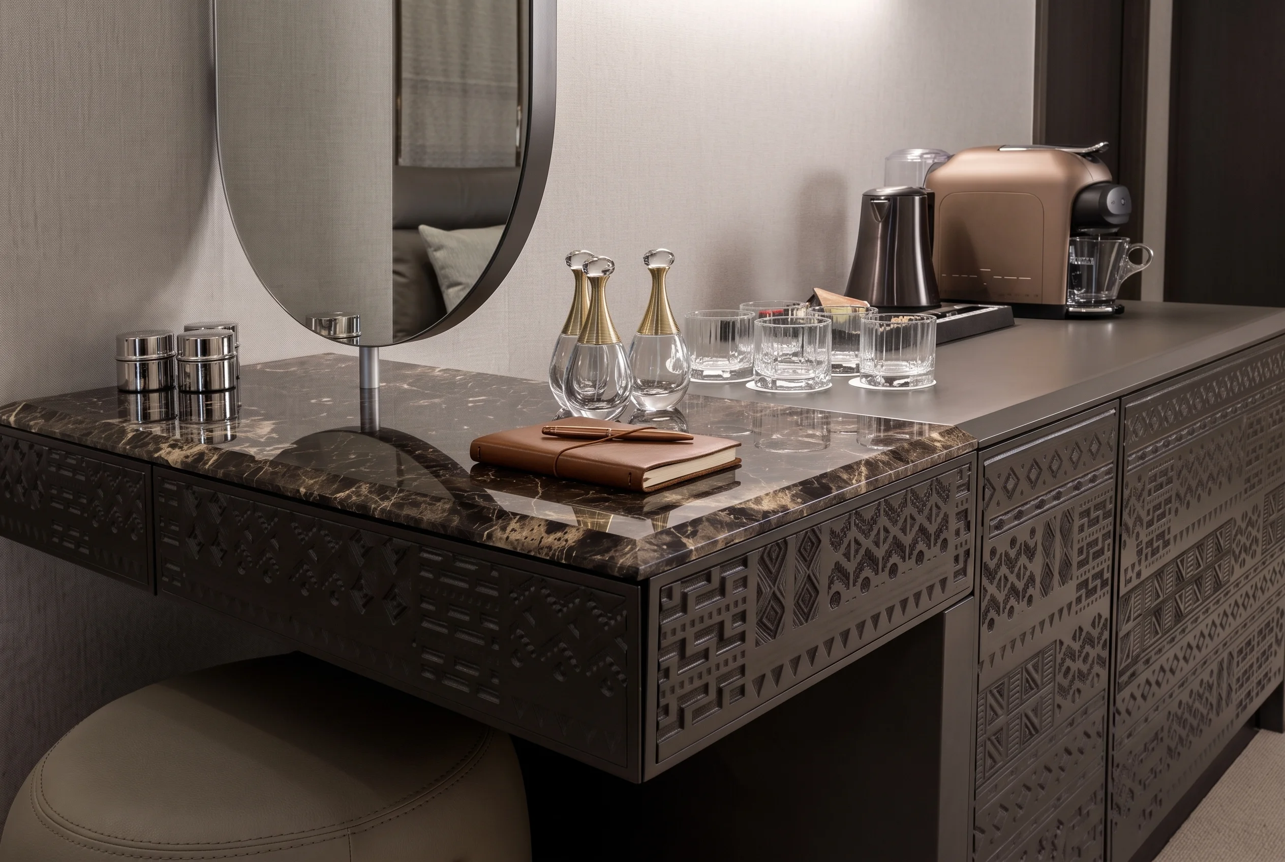 Marriott Uganda, Residential Mock-Up, furnished by ABLE Be Modern