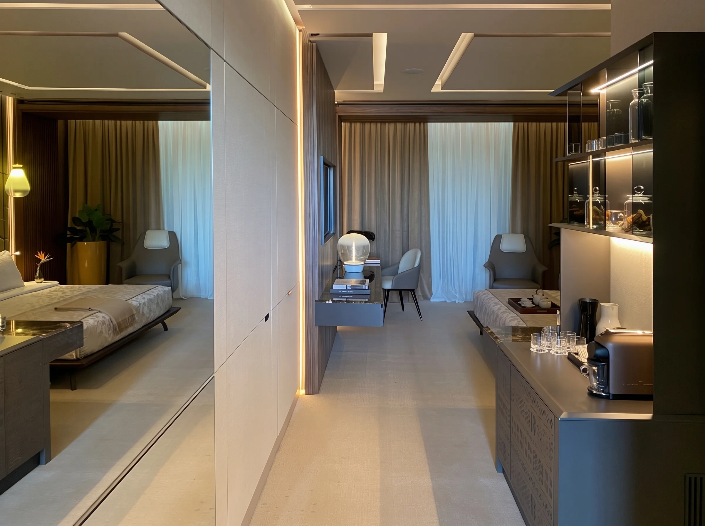 Marriott Uganda, Residential Mock-Up, furnished by ABLE Be Modern