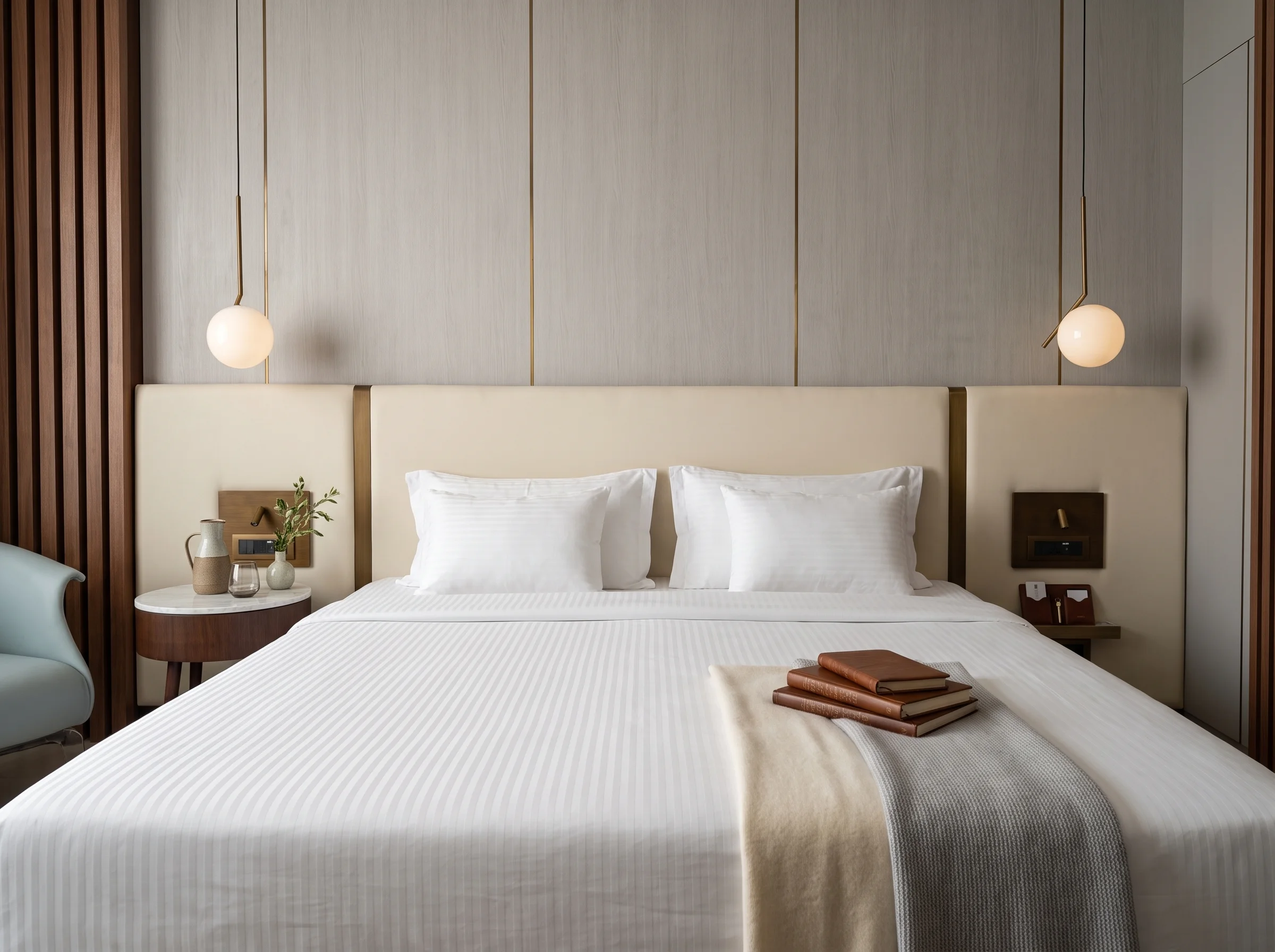 Marriott Uganda, Standard Room Mock-Up, furnished by ABLE Be Modern