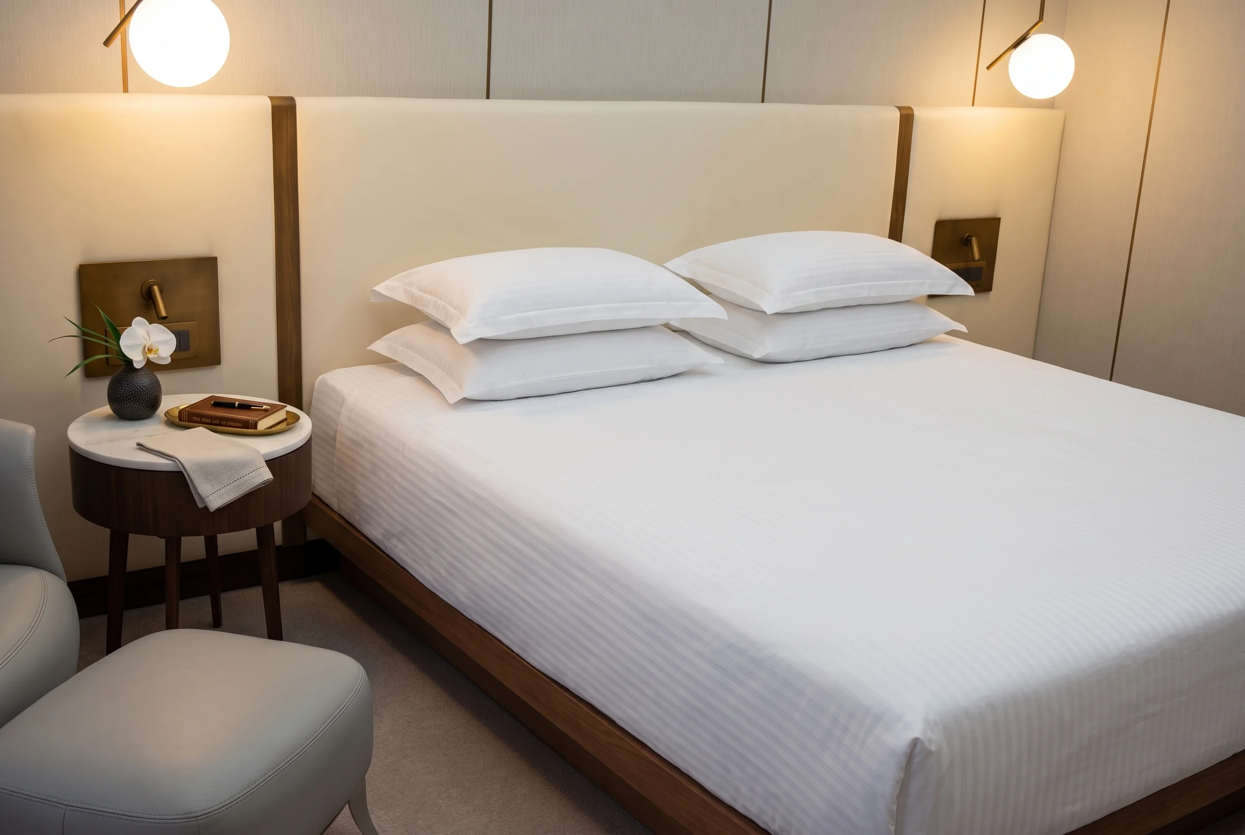 Marriott Uganda, Standard Room Mock-Up, furnished by ABLE Be Modern