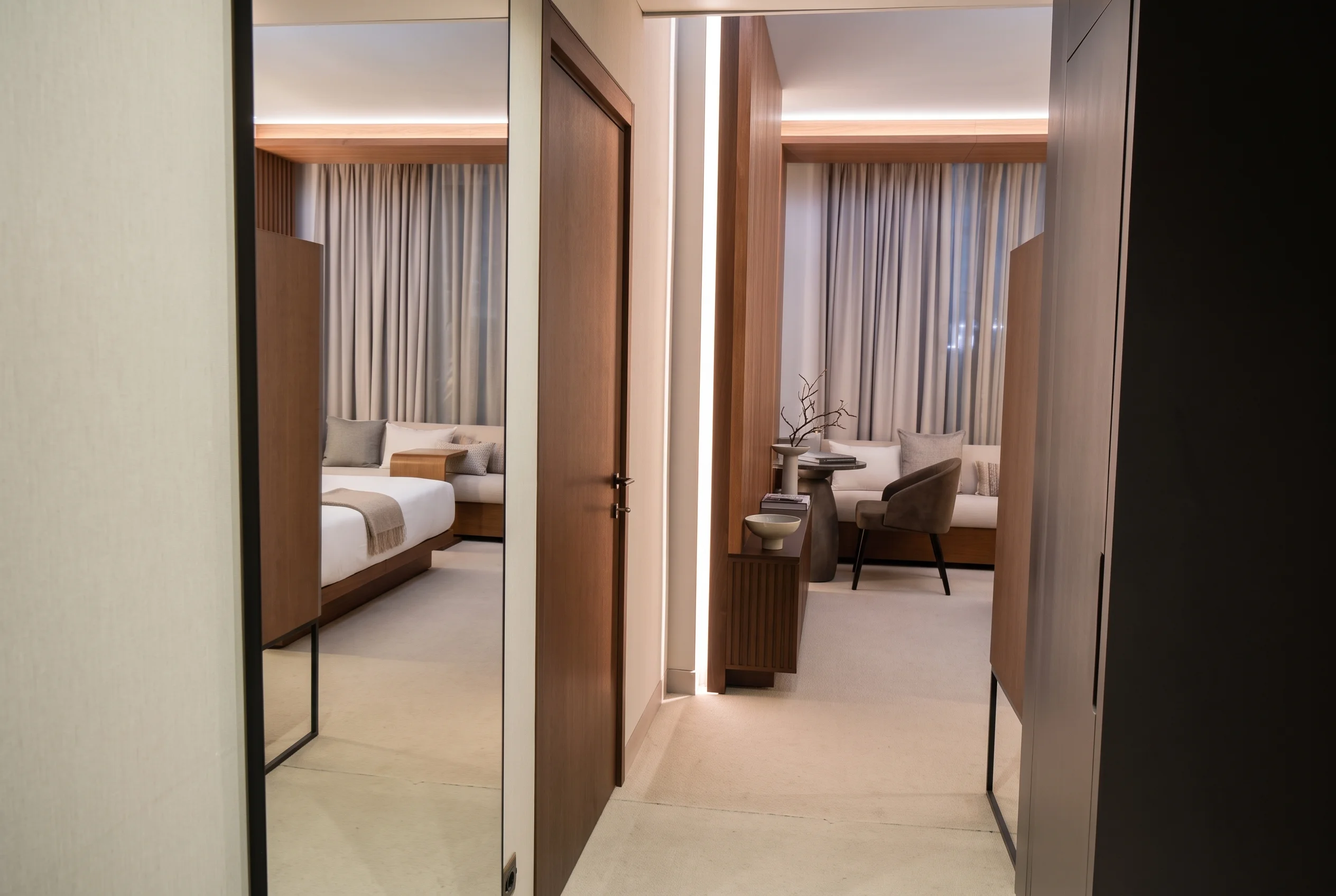 Marriott Uganda, Standard Room Mock-Up, furnished by ABLE Be Modern