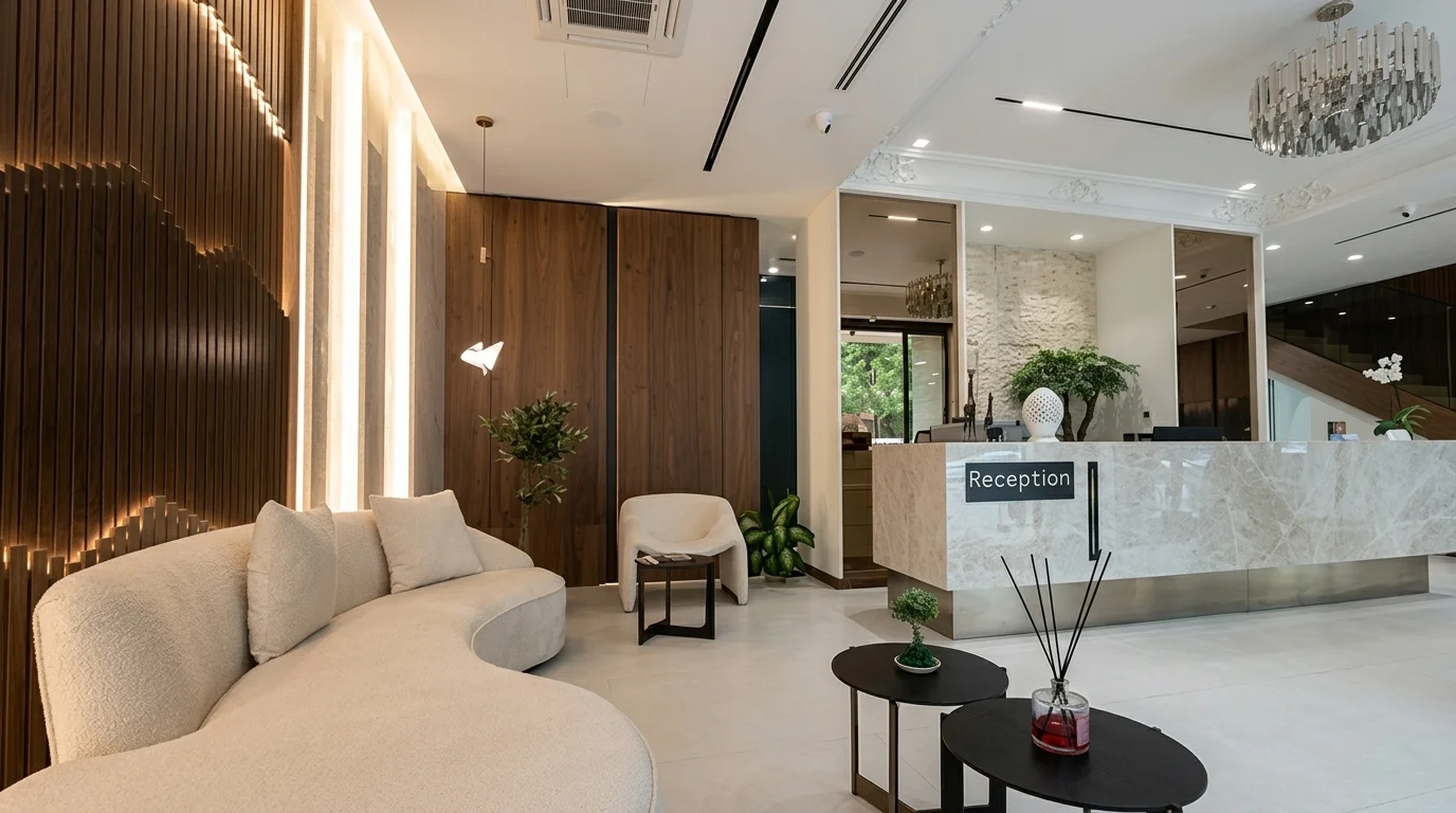 Medical Center Haxhiu, Tirana, furnished by ABLE Be Modern
