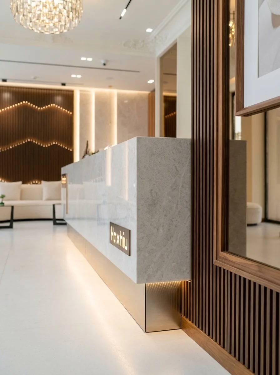 Medical Center Haxhiu, Tirana, furnished by ABLE Be Modern