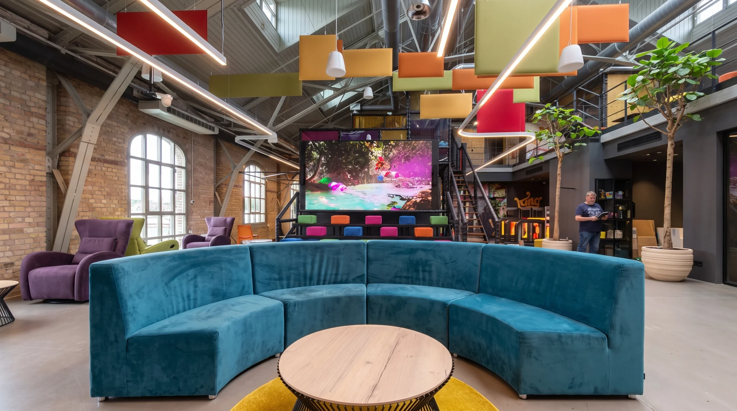 Microsoft King Division Offices, Berlin, furnished by ABLE Be Modern