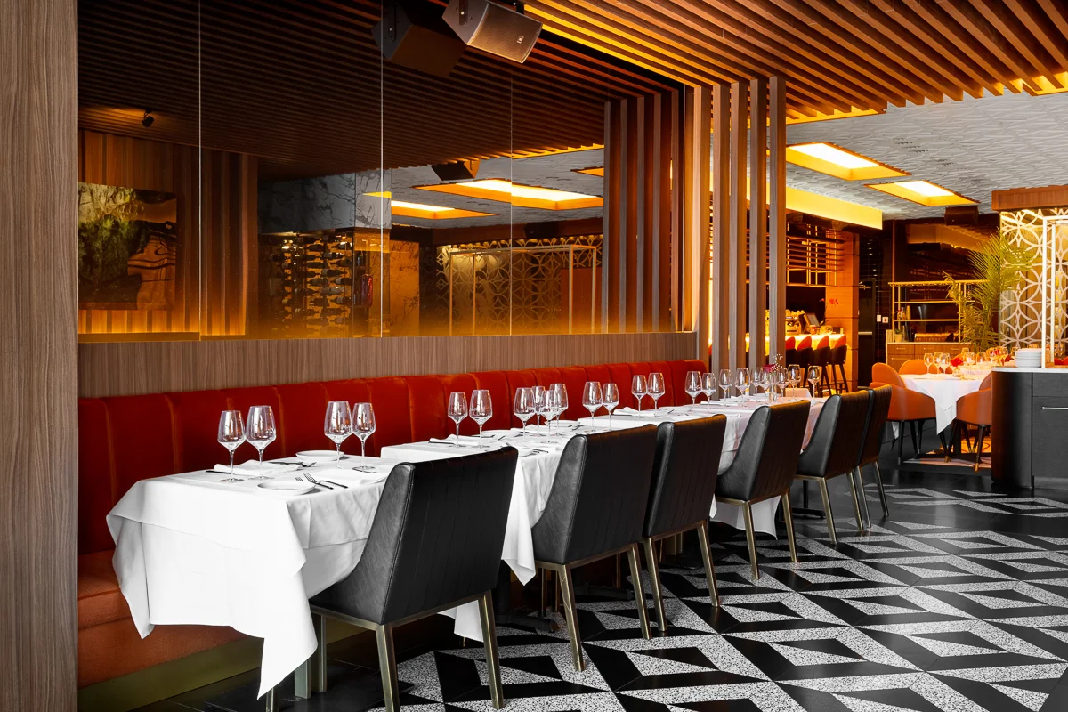 Mirela's Restaurant, restaurant furnishing, Montreal, ABLE Be Modern