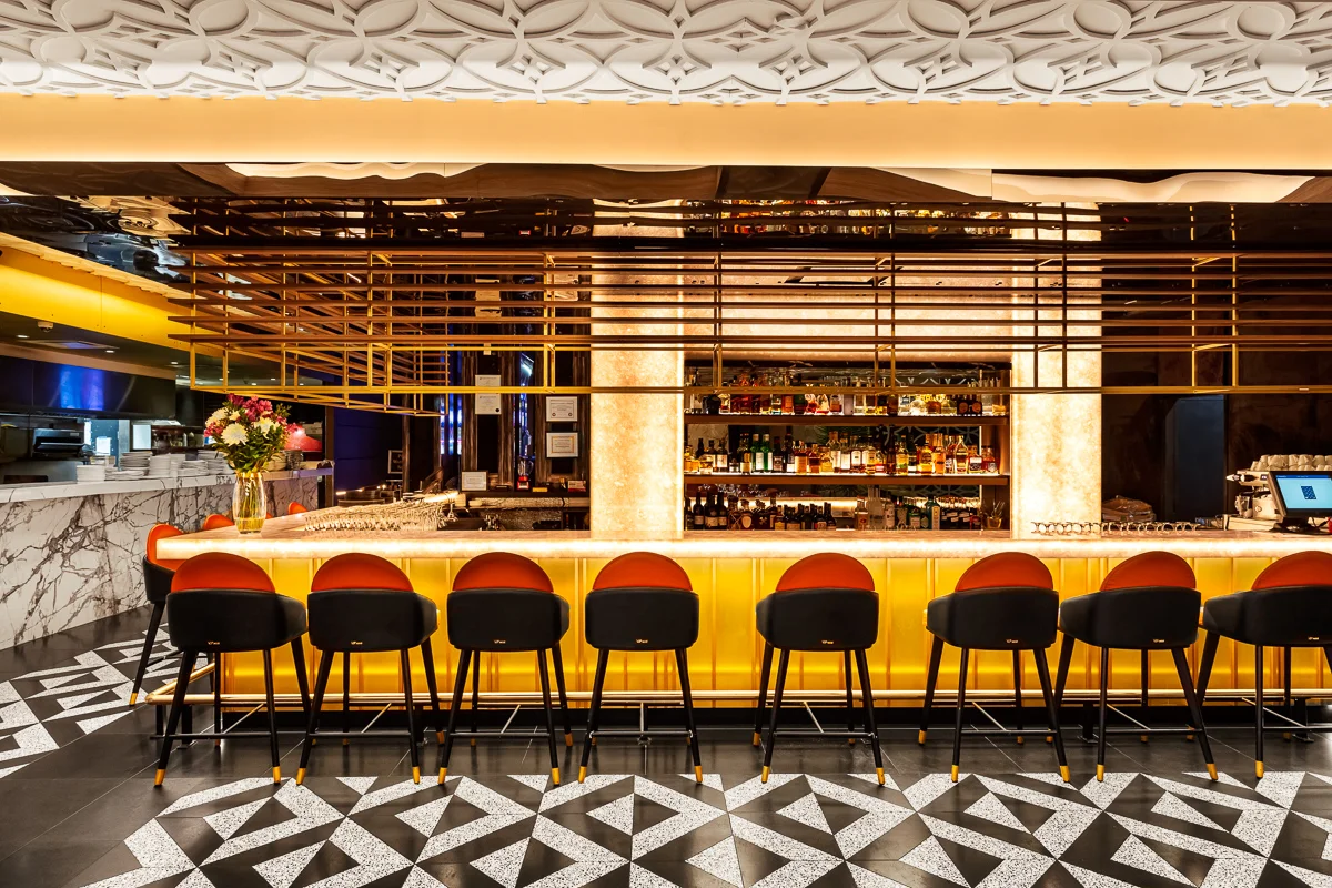 Mirela's Restaurant, restaurant furnishing, Montreal, ABLE Be Modern