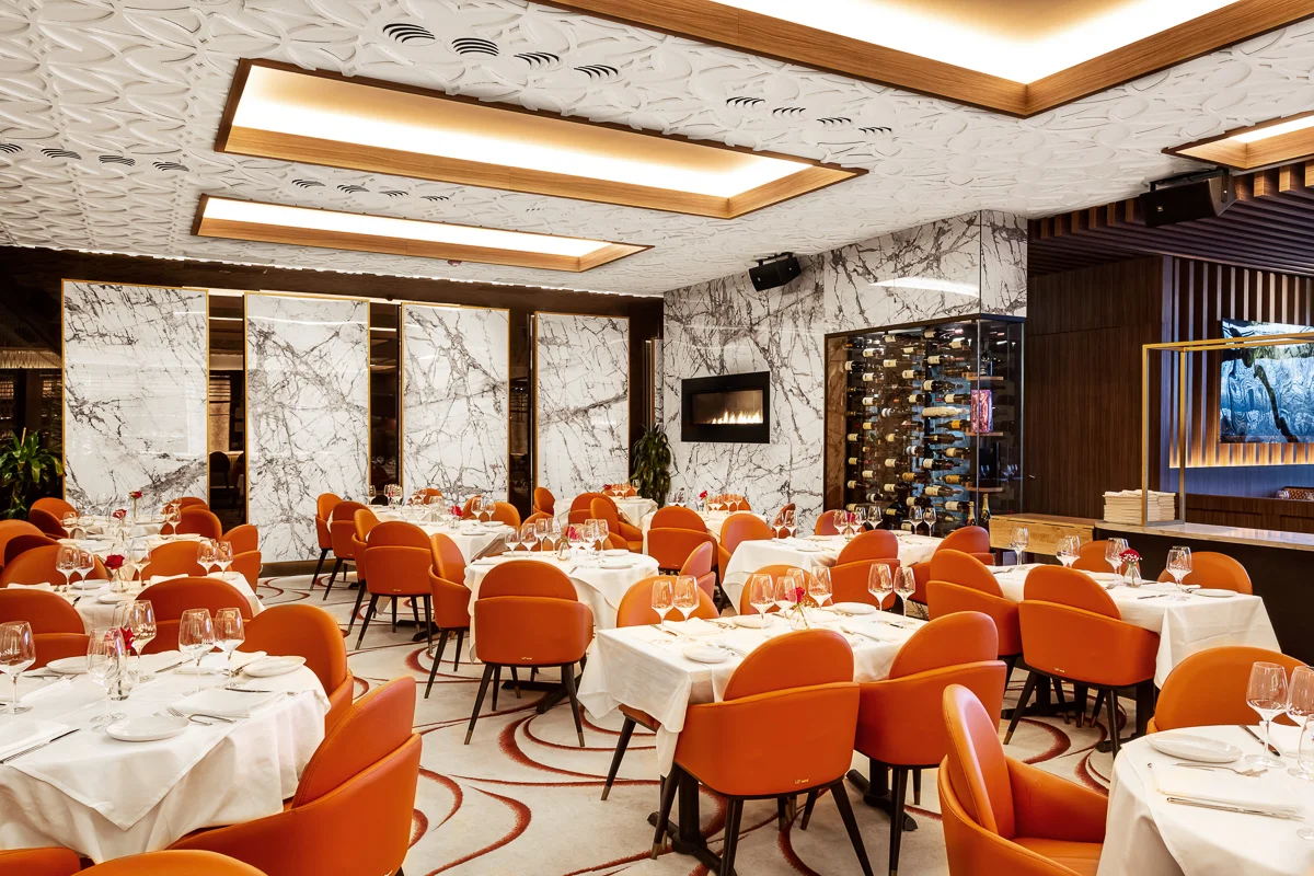Mirela's Restaurant, restaurant furnishing, Montreal, ABLE Be Modern