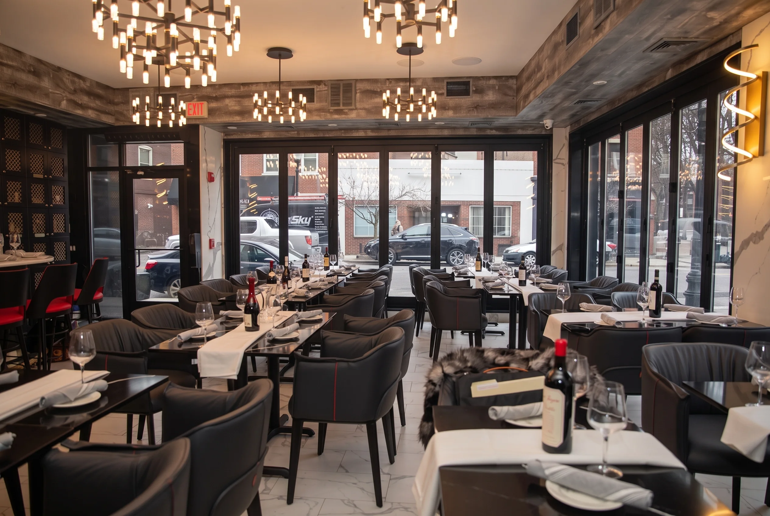 Nando Restaurant, restaurant furnishing, Boston, ABLE Be Modern