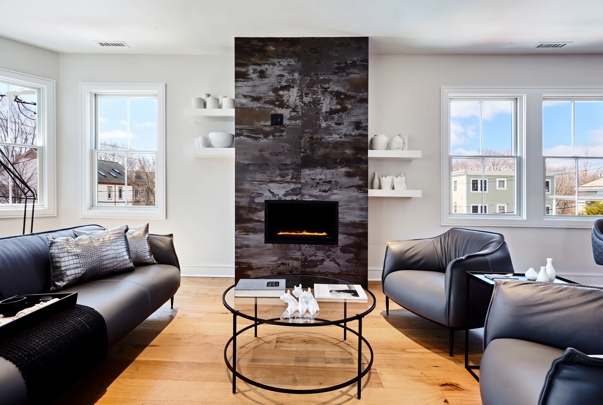 Private Residence, Somerville, furnished by ABLE Be Modern