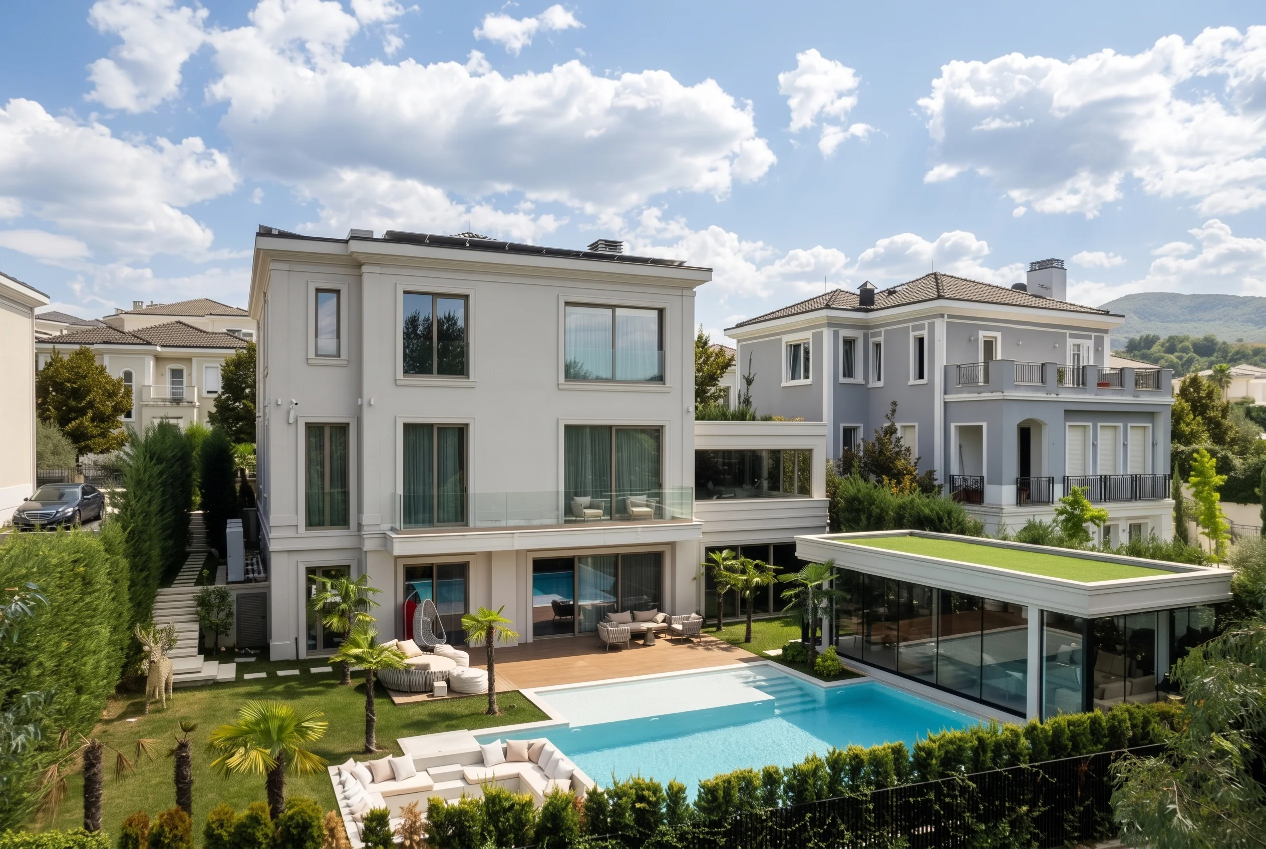 Rolling Hills Villa, furnished by ABLE Be Modern