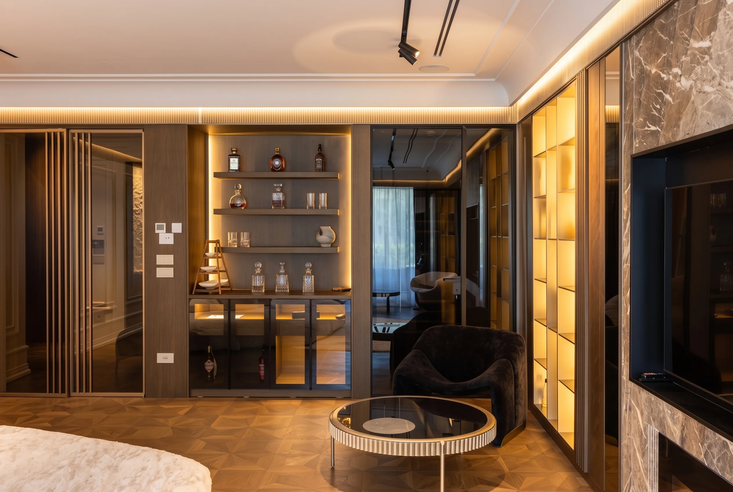 Rolling Hills Villa, furnished by ABLE Be Modern