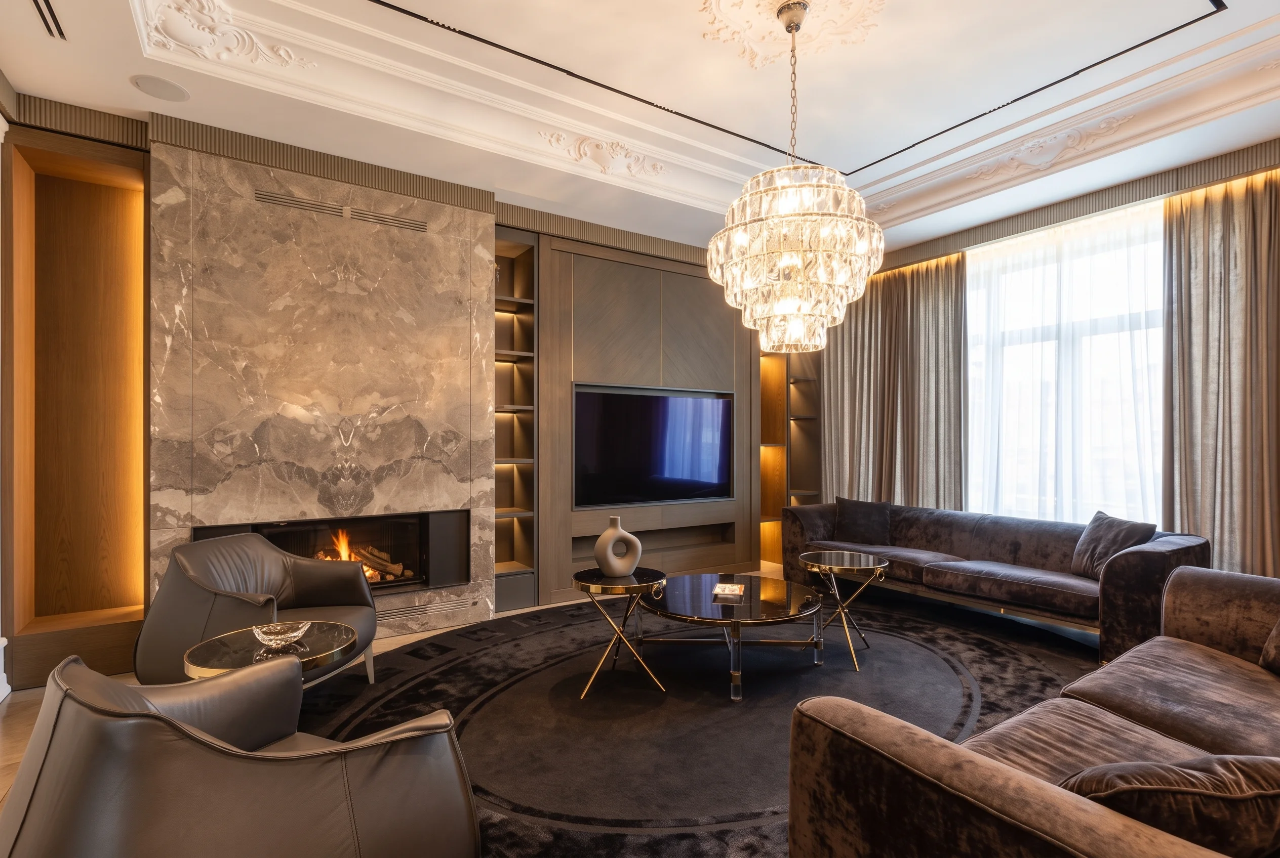 Rolling Hills Villa, furnished by ABLE Be Modern