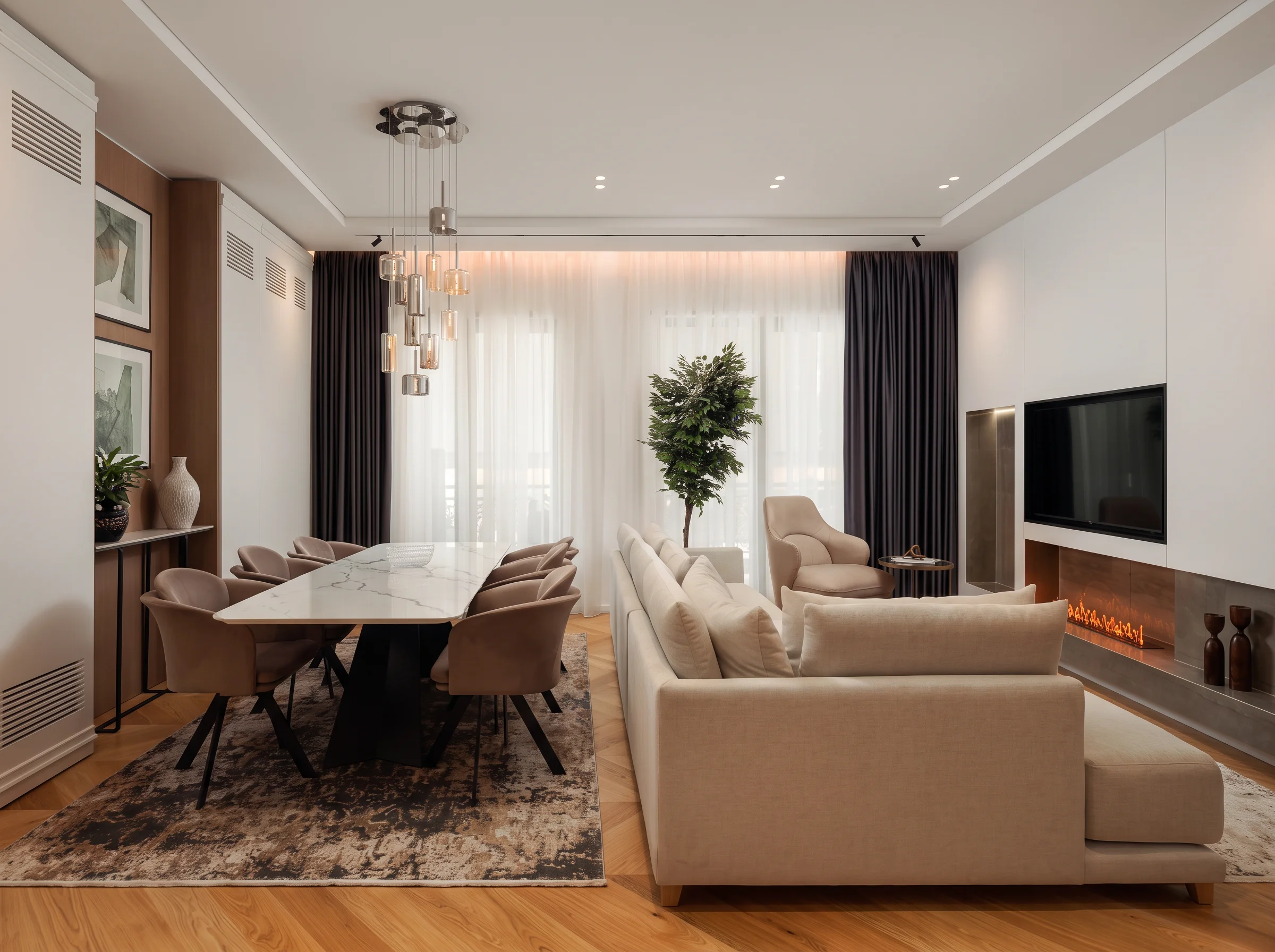 Skyline Retreat Penthouse, furnished by ABLE Be Modern