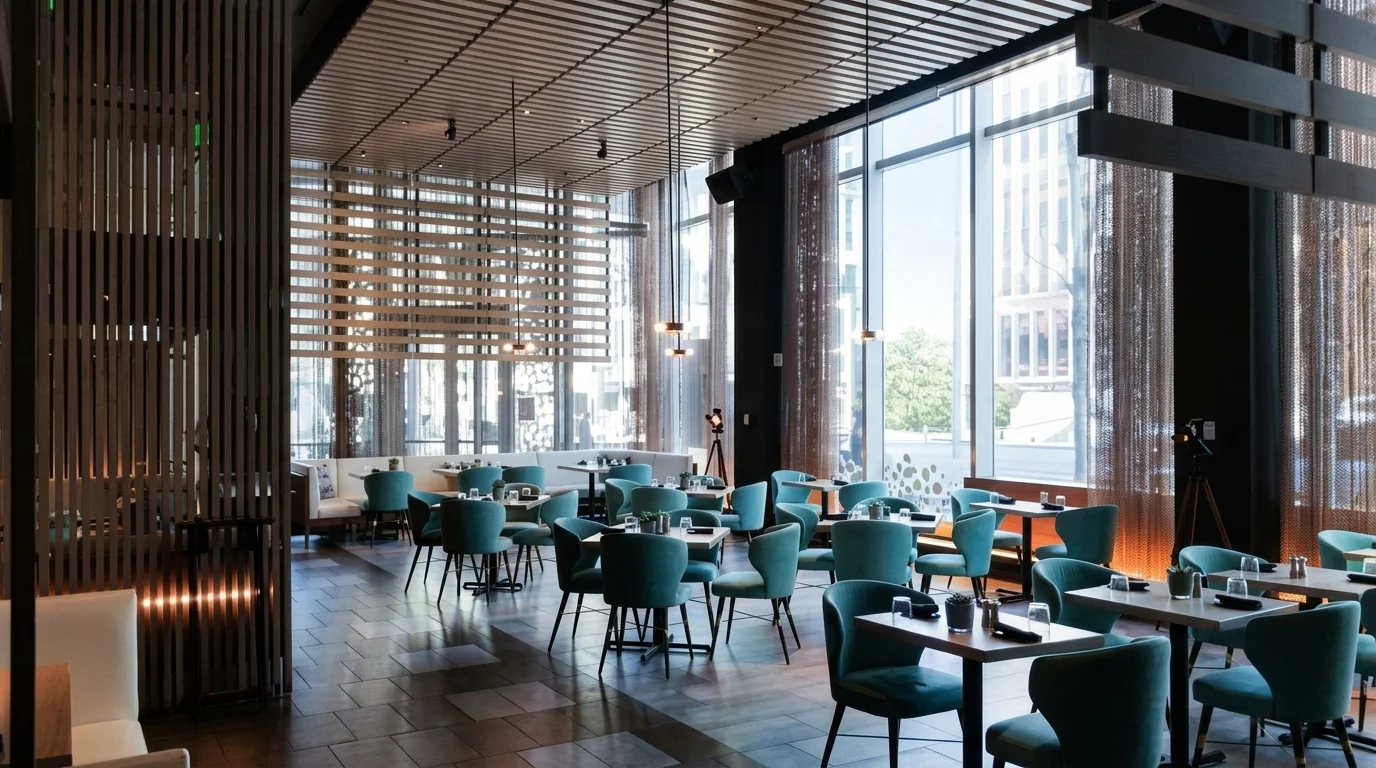 W Hotel Boston, bar and restaurant fit-out, ABLE Be Modern