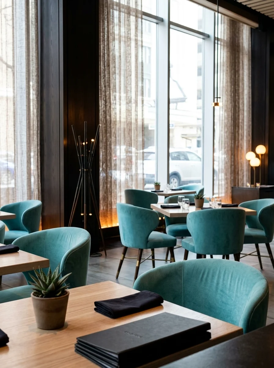 W Hotel Boston, bar and restaurant fit-out, ABLE Be Modern
