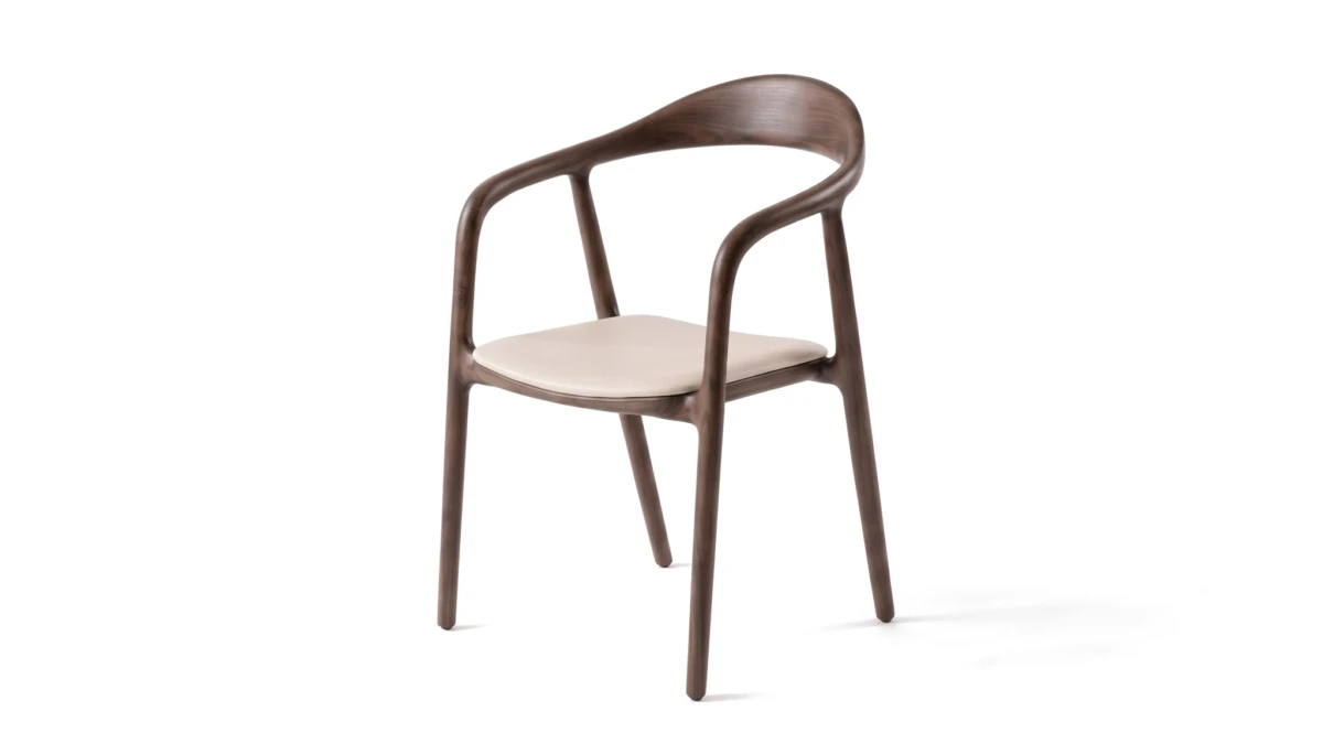 Anna chair, three-quarter view, Able Be Modern