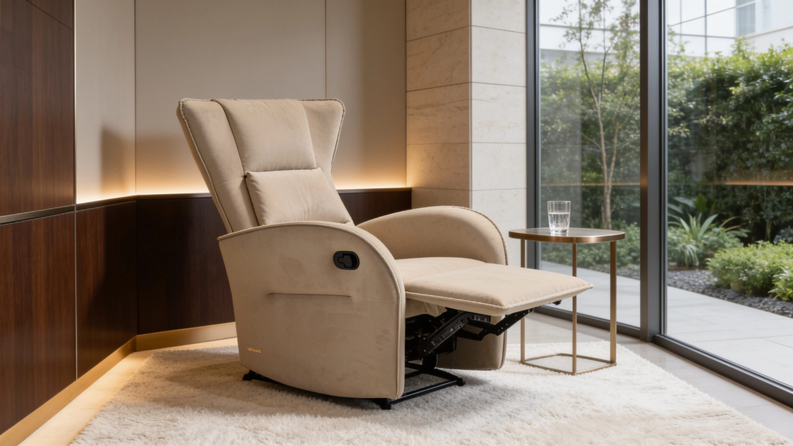 Caterina armchair in a modern living room setting