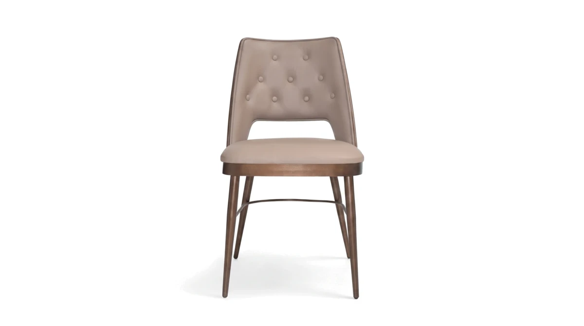 Devy chair, front view, Able Be Modern