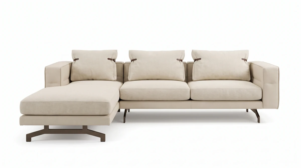 Ingrid Maxi sofa, front view, Able Be Modern