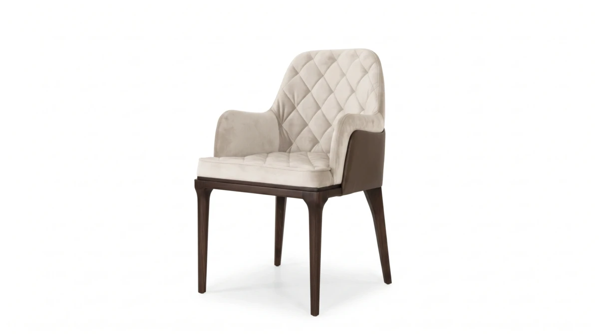 Isla chair, three-quarter view, Able Be Modern