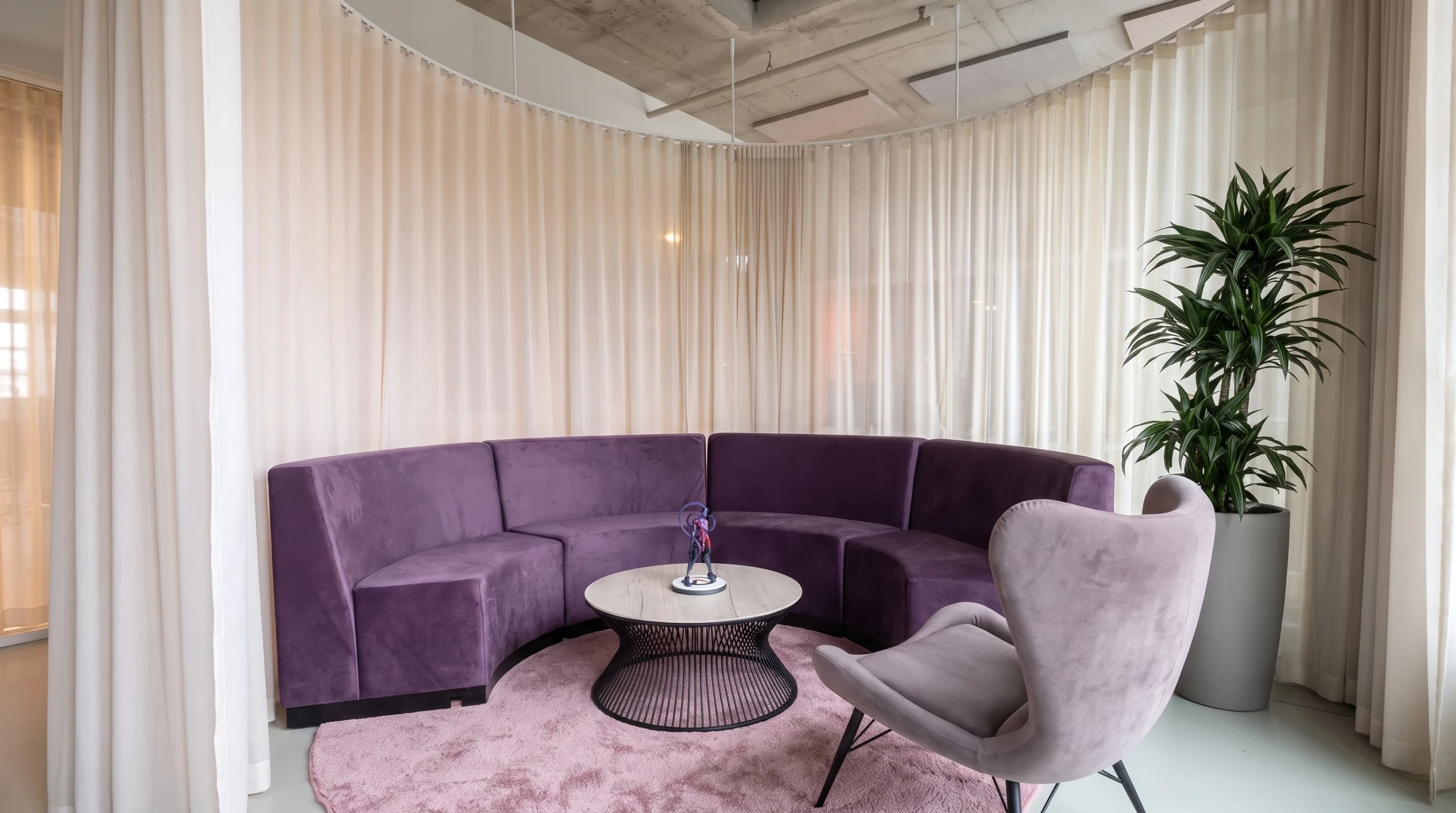 Kai sofa styled in a contemporary interior