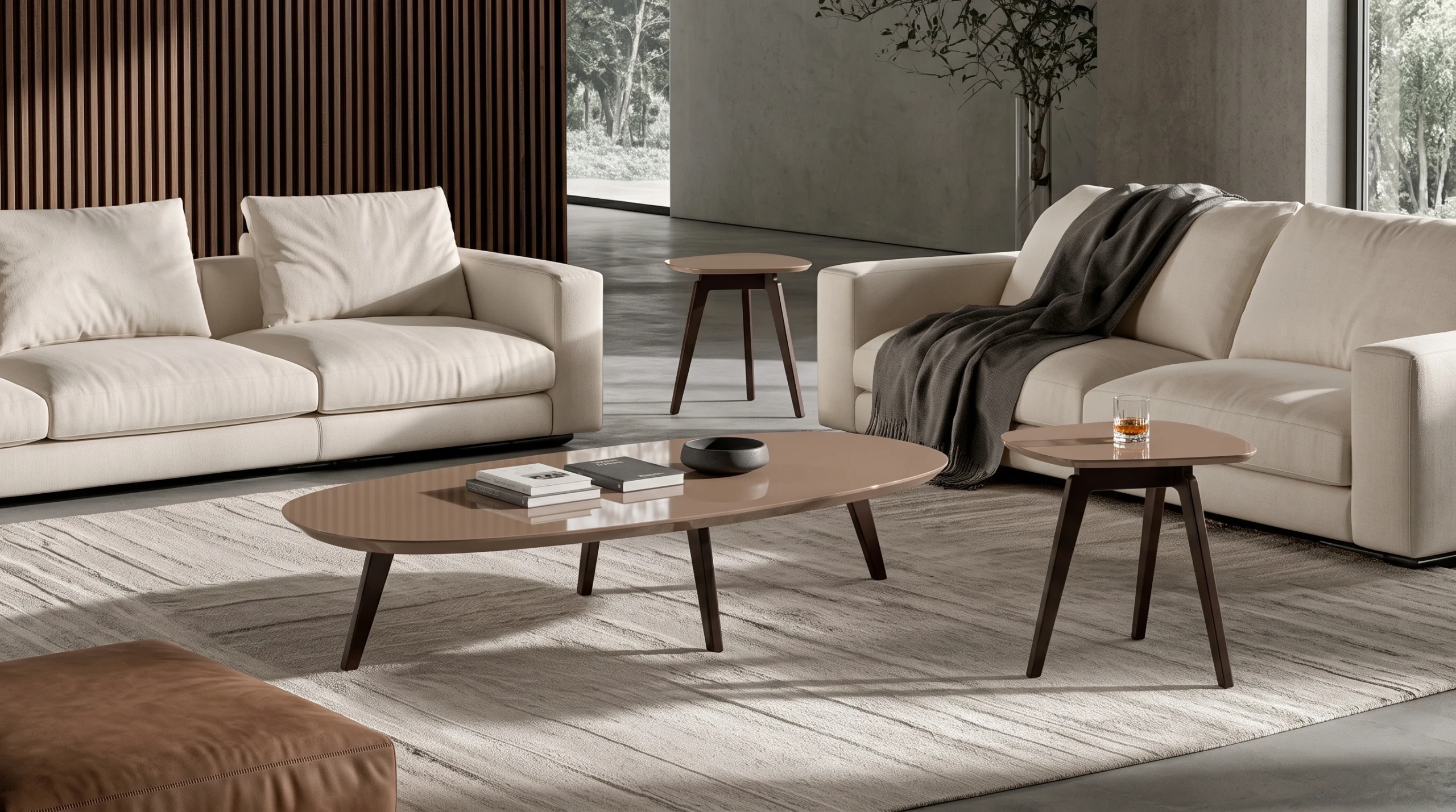 Lord coffee table in a stylish home interior