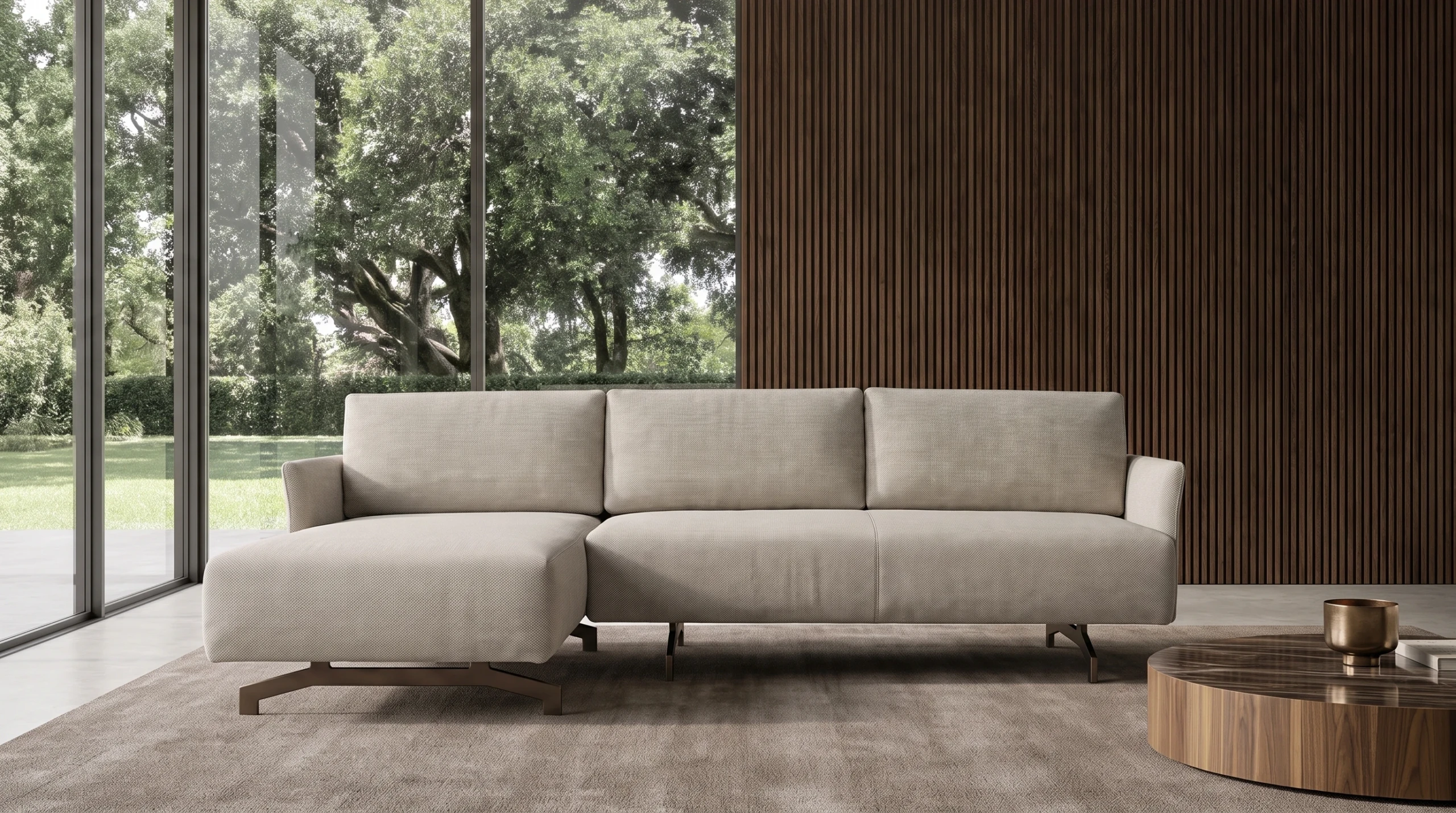 Maximo sofa in a designer lounge setting