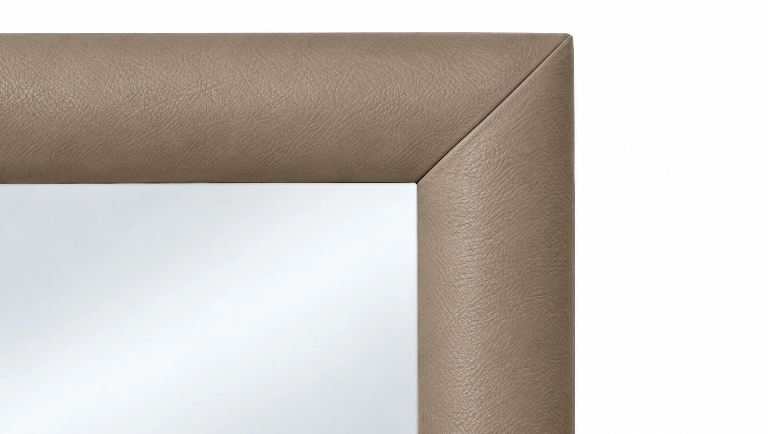 Monique mirror styled in a contemporary interior
