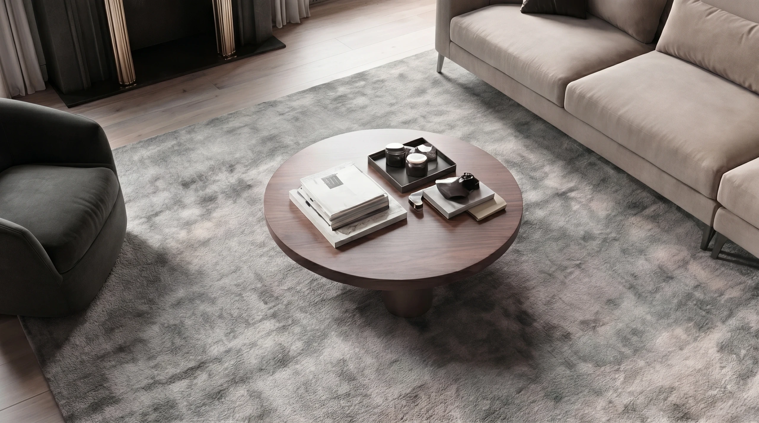 Reina sofa in a designer lounge setting