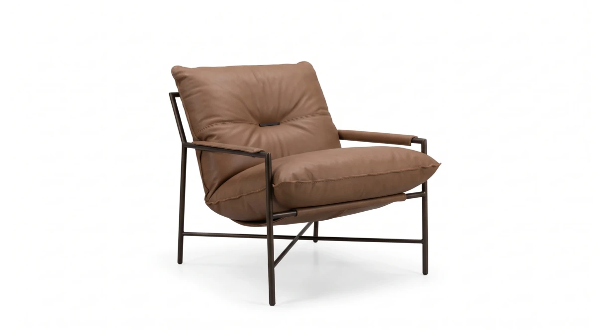 Sling armchair, front view, Able Be Modern