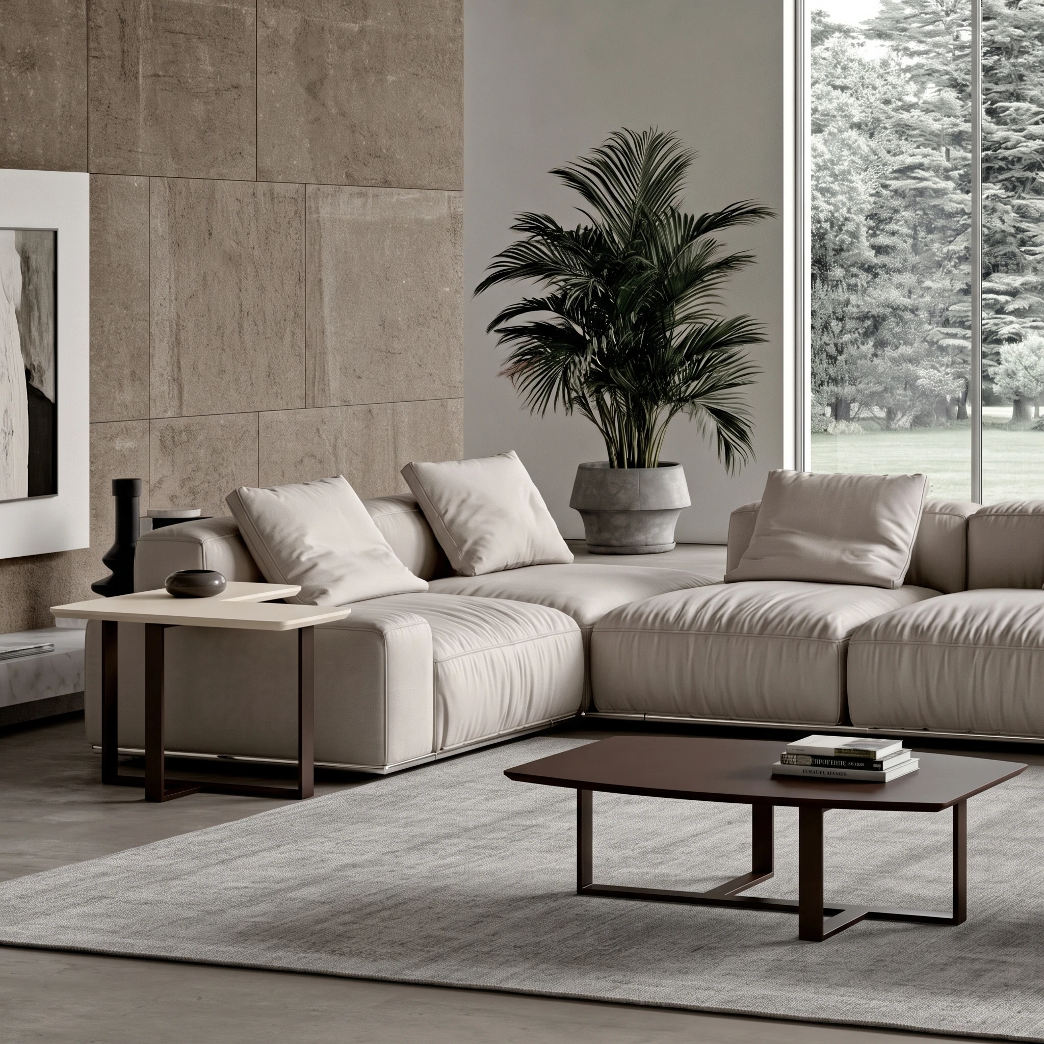 Tempo coffee table in a stylish home interior