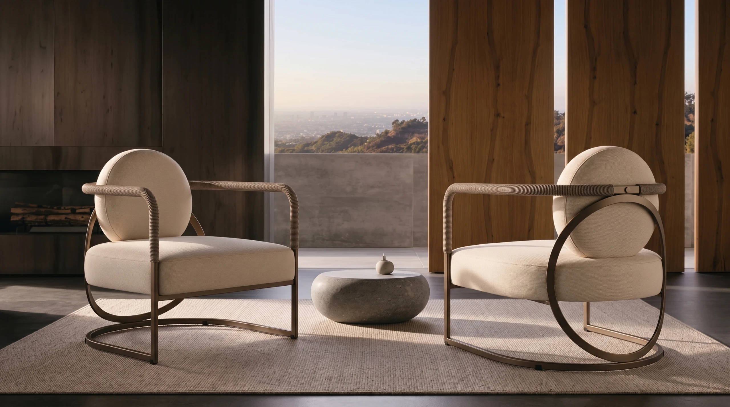 Thalia armchair styled in a contemporary interior, image 2