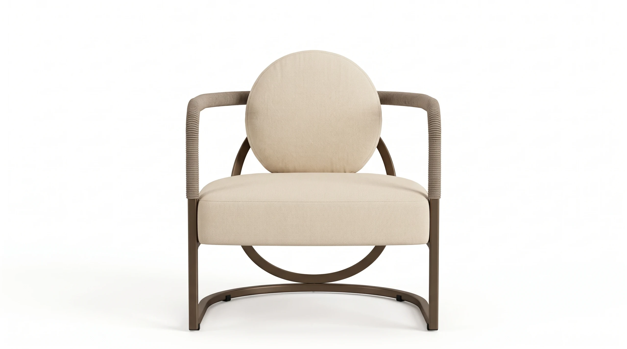 Thalia armchair, front view